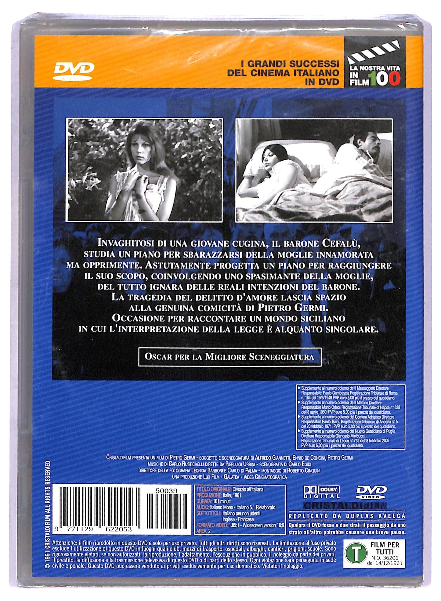 EBOND Divorzio all'italiana  EDITORIALE DVD D790156