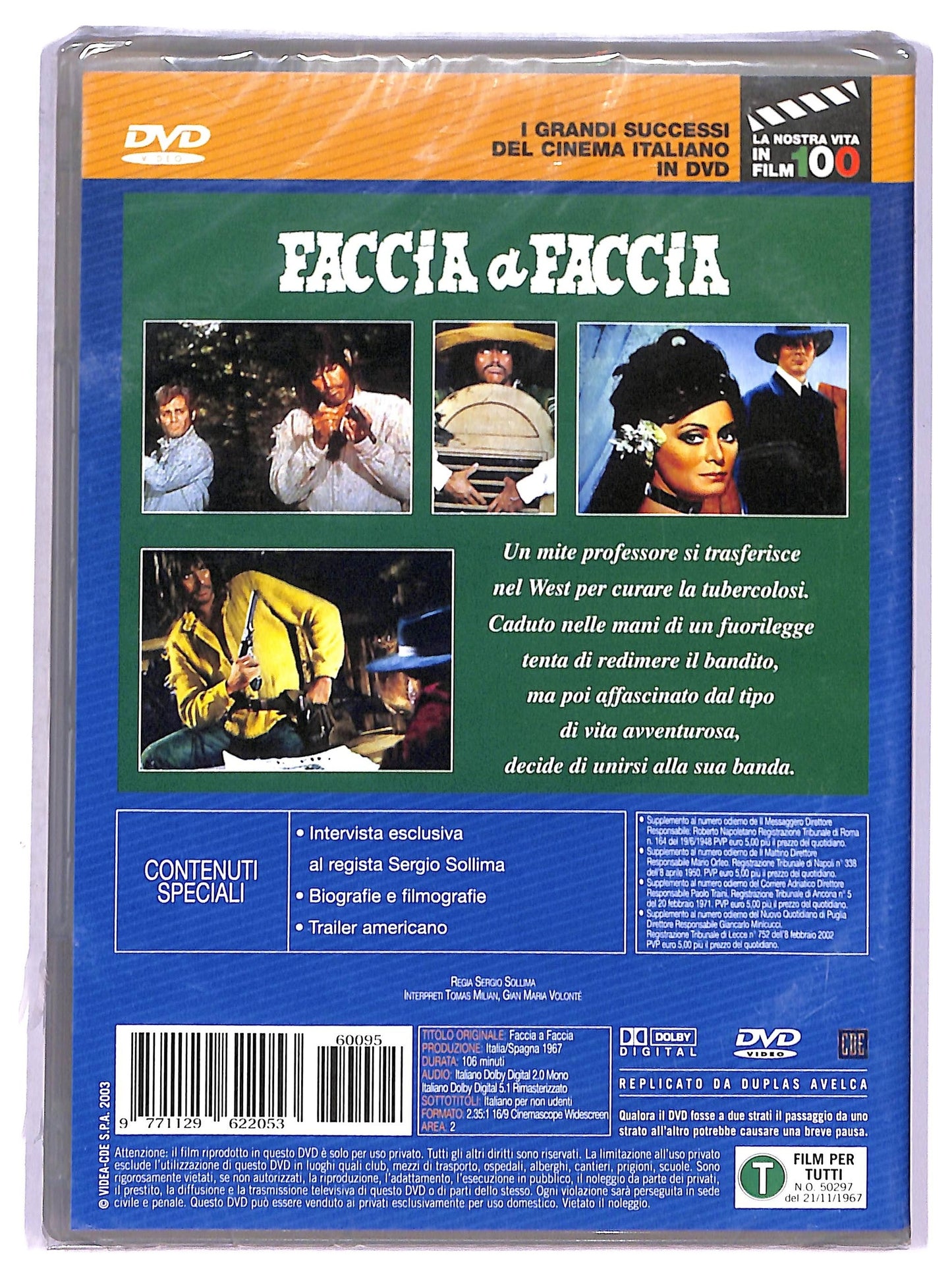 EBOND Faccia A Faccia DVD  Editoriale D790159