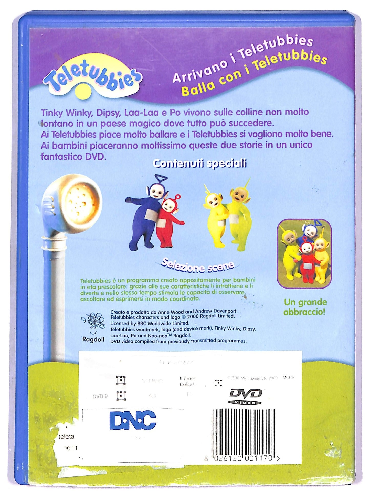 EBOND Teletubbies - Arrivano i Teletubbies + Balla con i Teletubbies DVD D790210