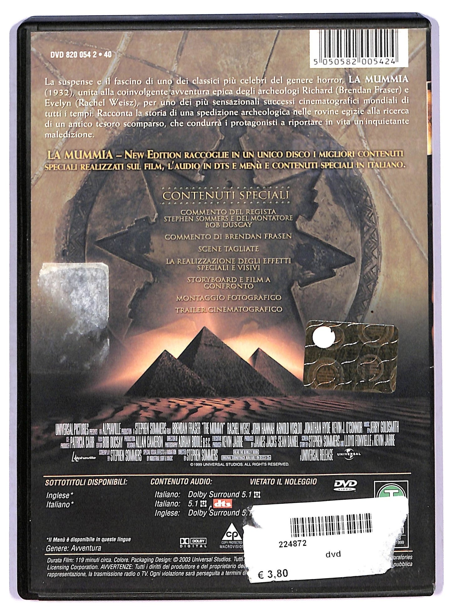 EBOND La mummia (film 1999) DVD D790218