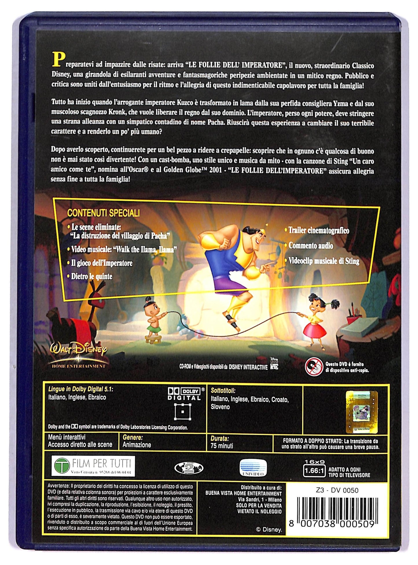 EBOND Le Follie Dell'imperatore DVD D790229