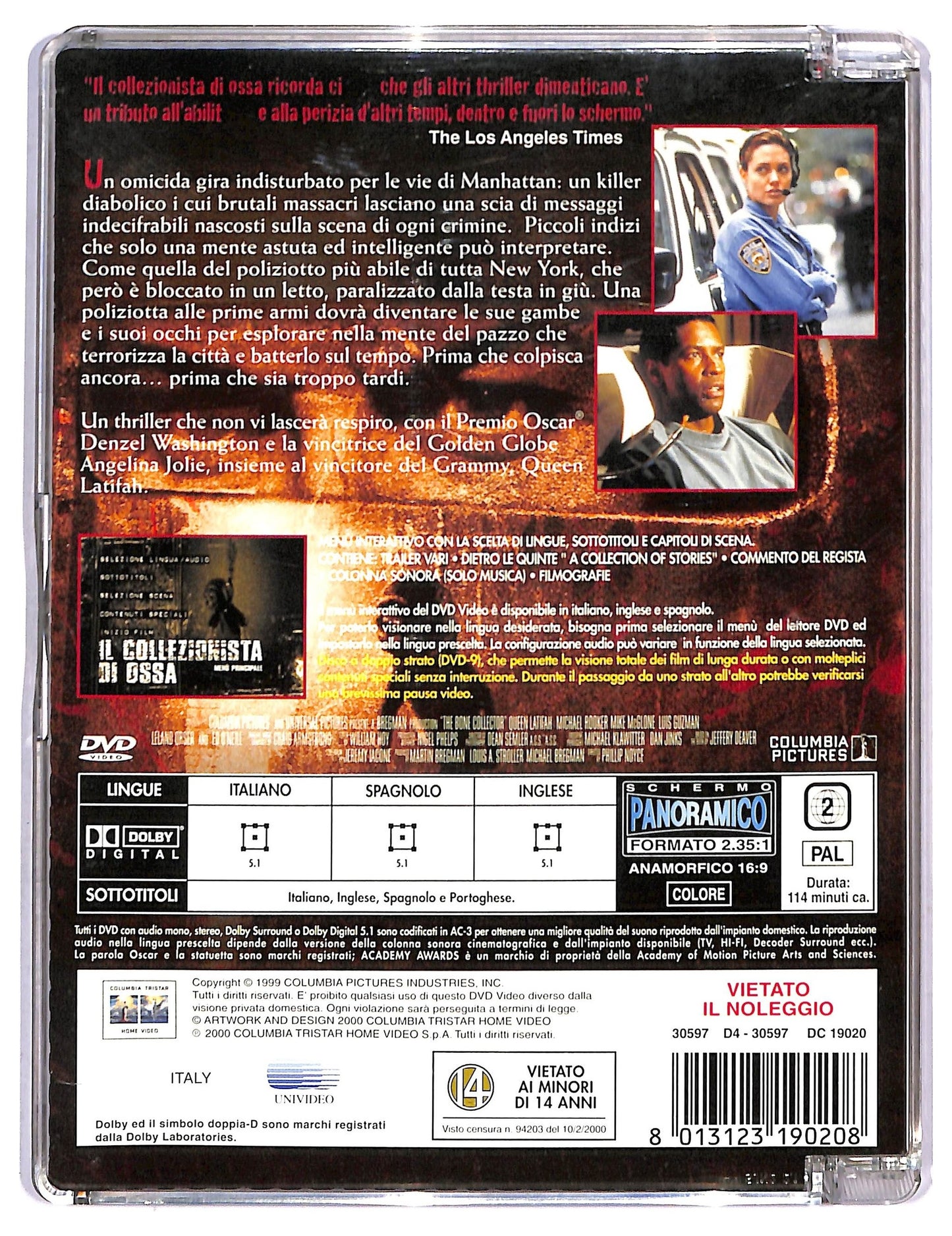 EBOND il collezionista di ossa  SJB DVD D790312