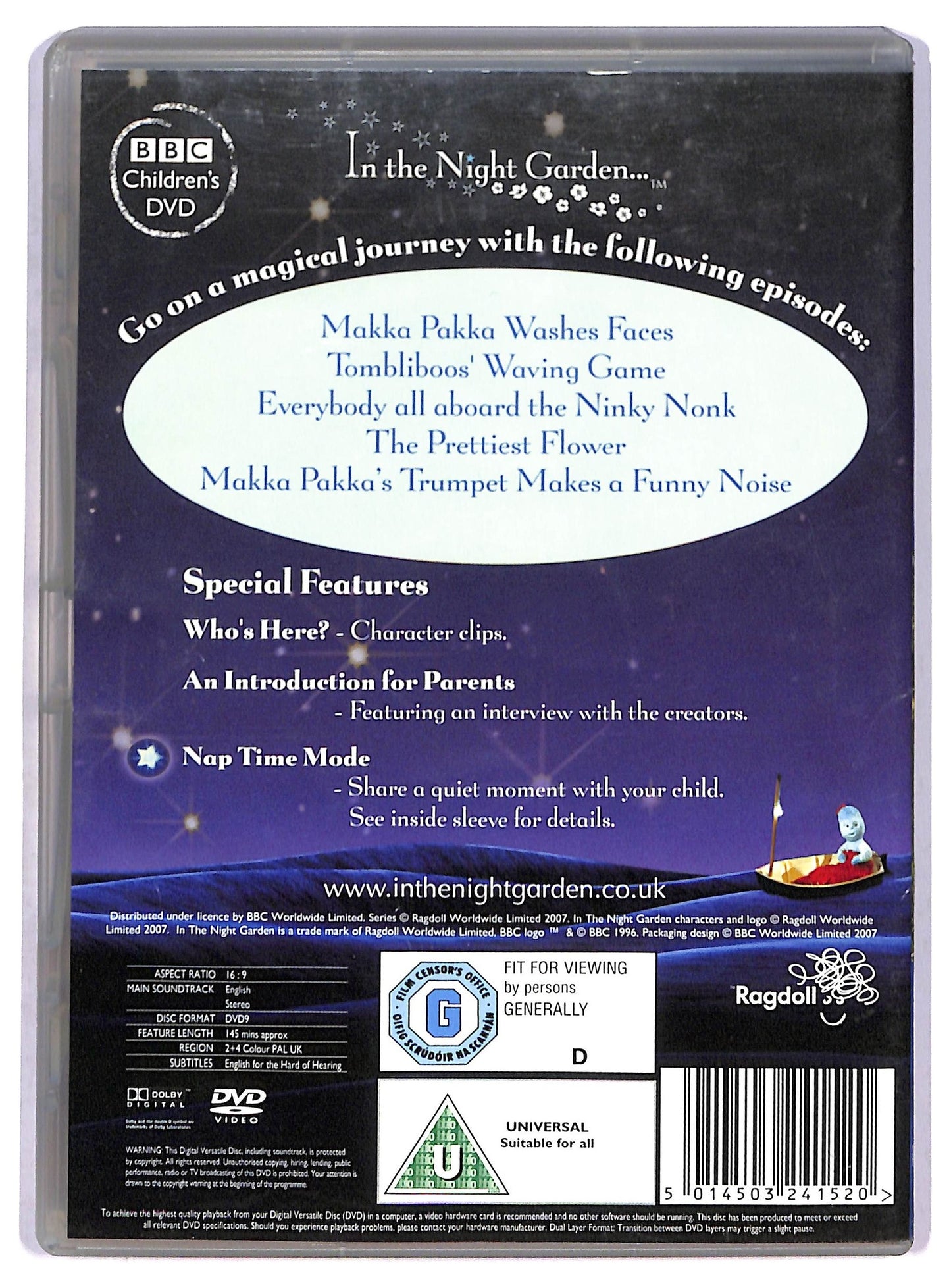 EBOND In The Night Garden - Who'S Here edizione UK DVD D790358
