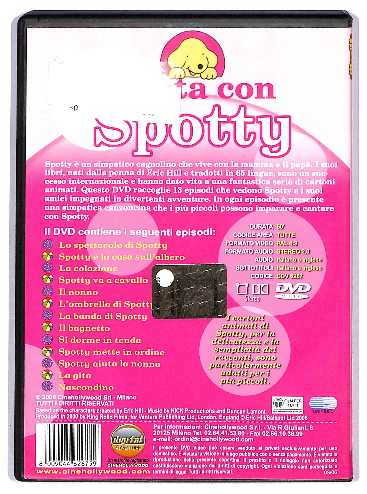 EBOND Canta con Spotty DVD D790406