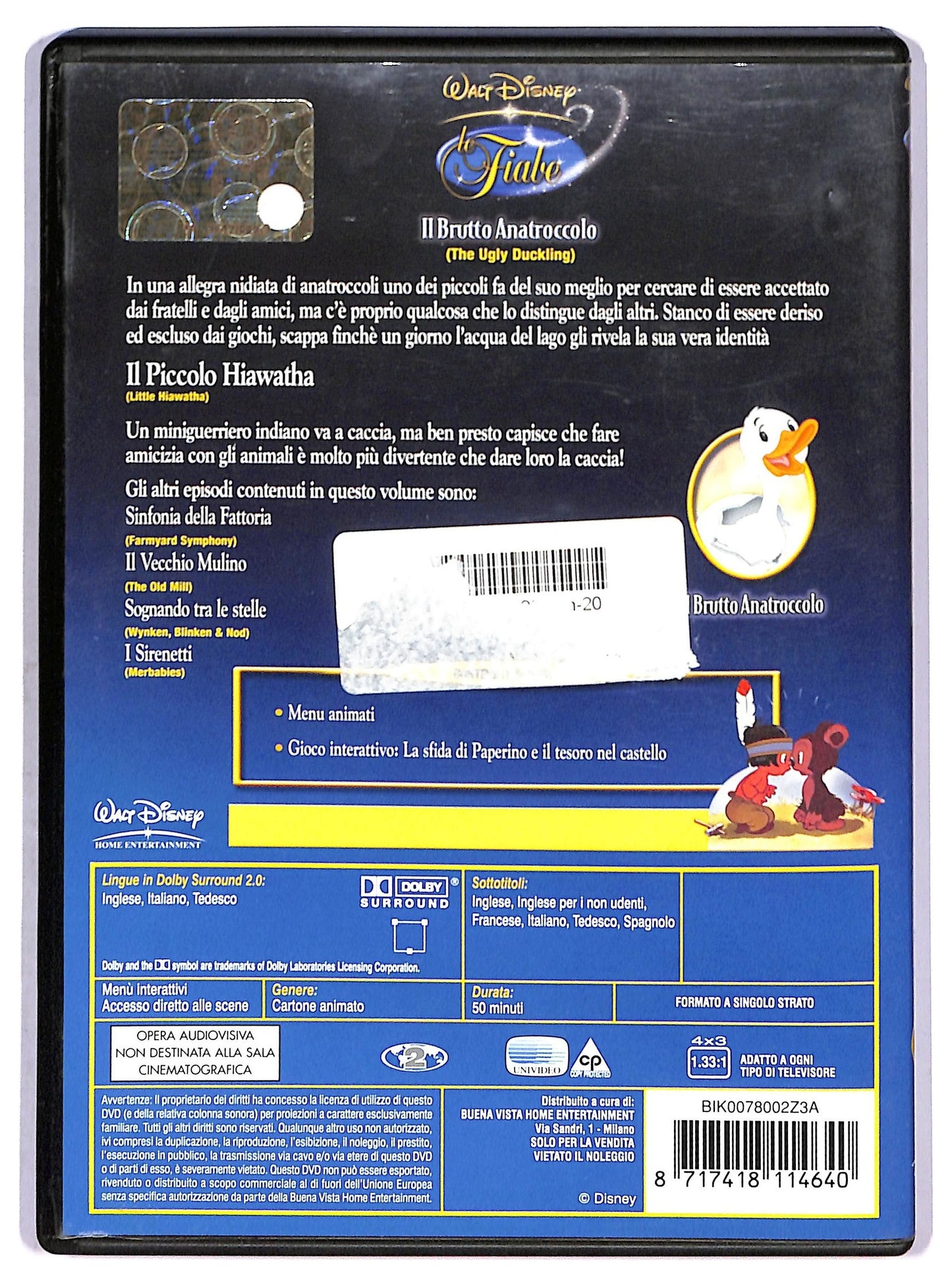 EBOND Il brutto anatroccolo e altre storie DVD D790423