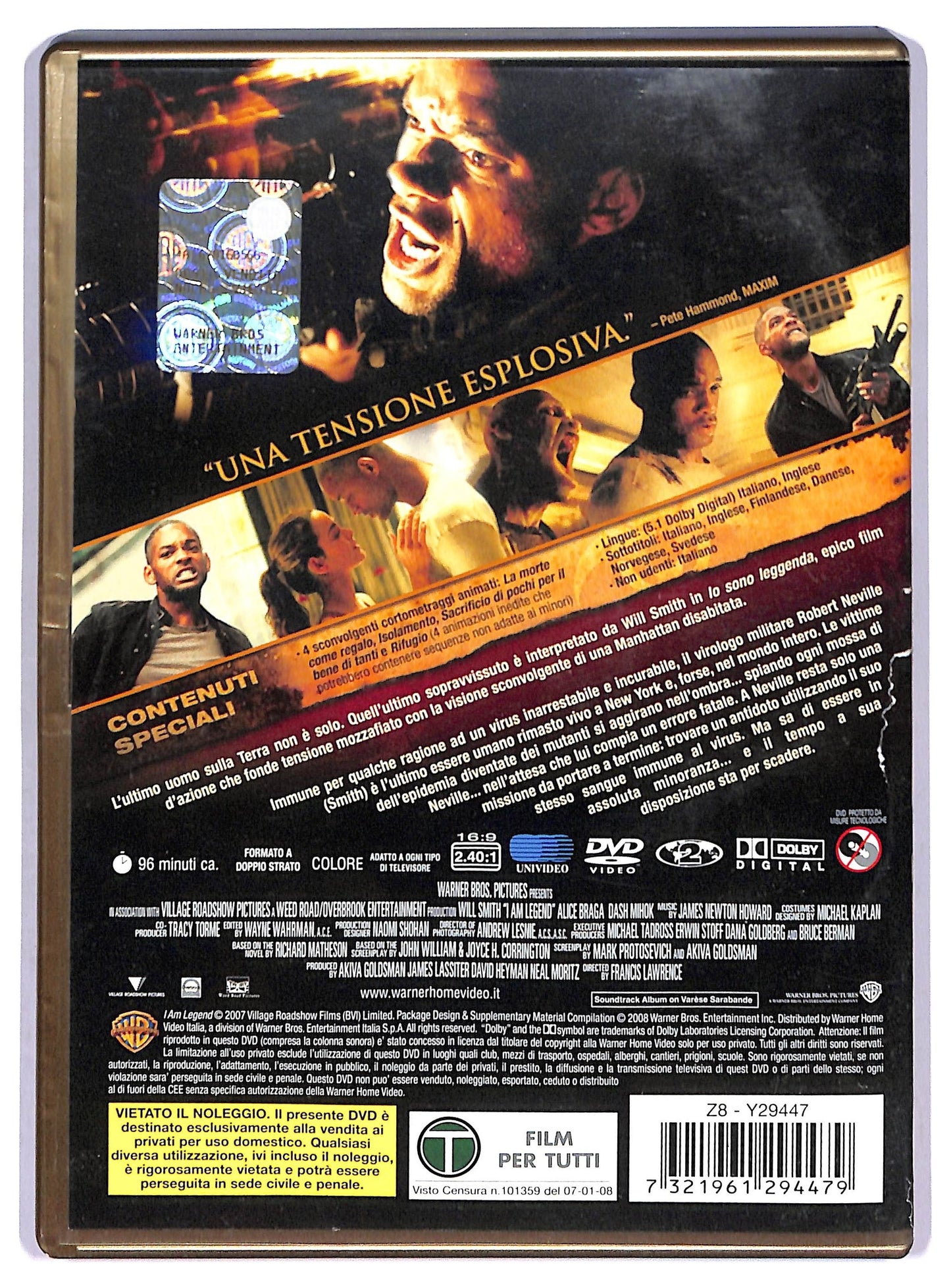 EBOND io sono leggenda DVD D790444