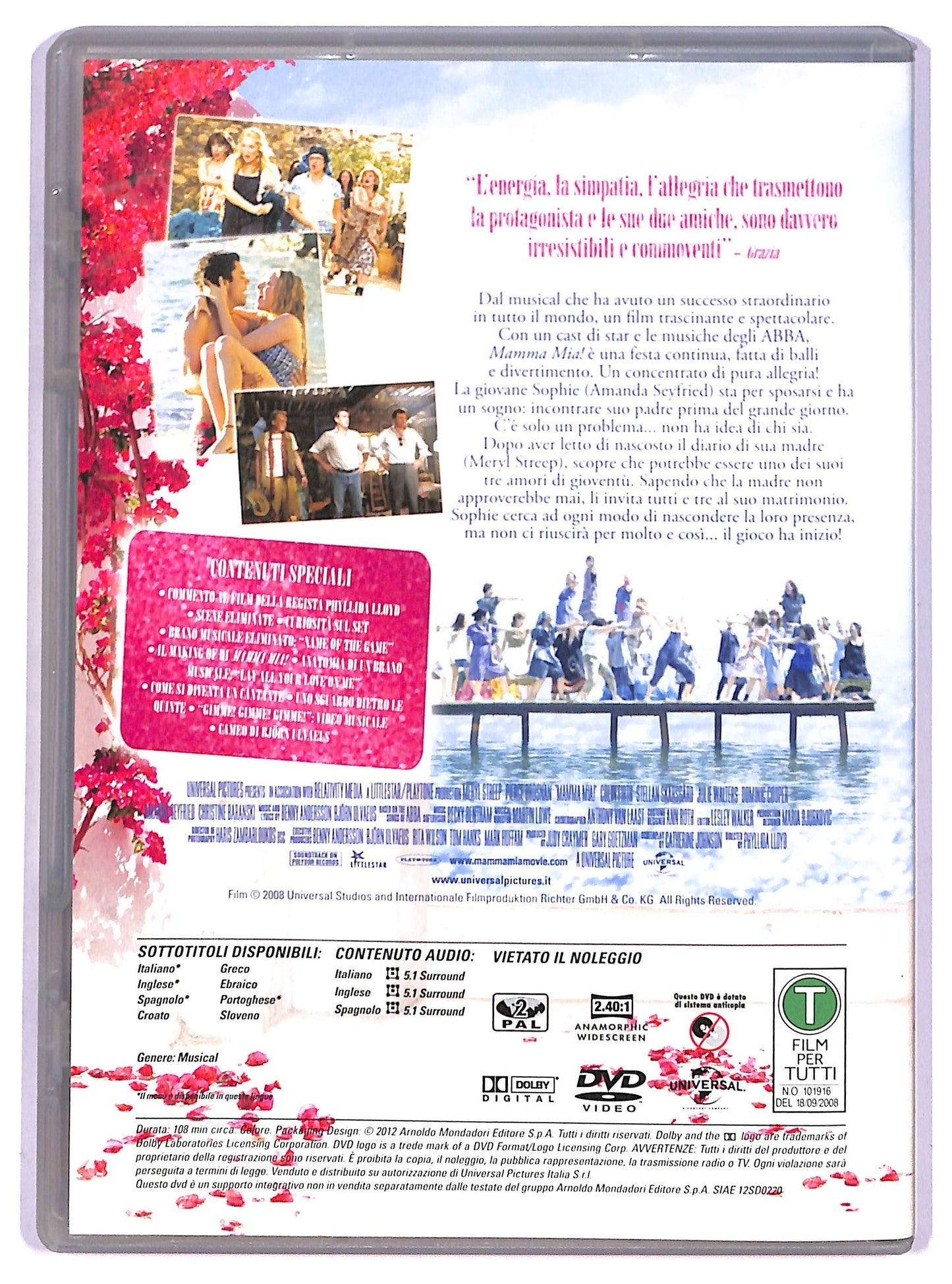 EBOND Mamma Mia!  DVD  Editoriale D790629