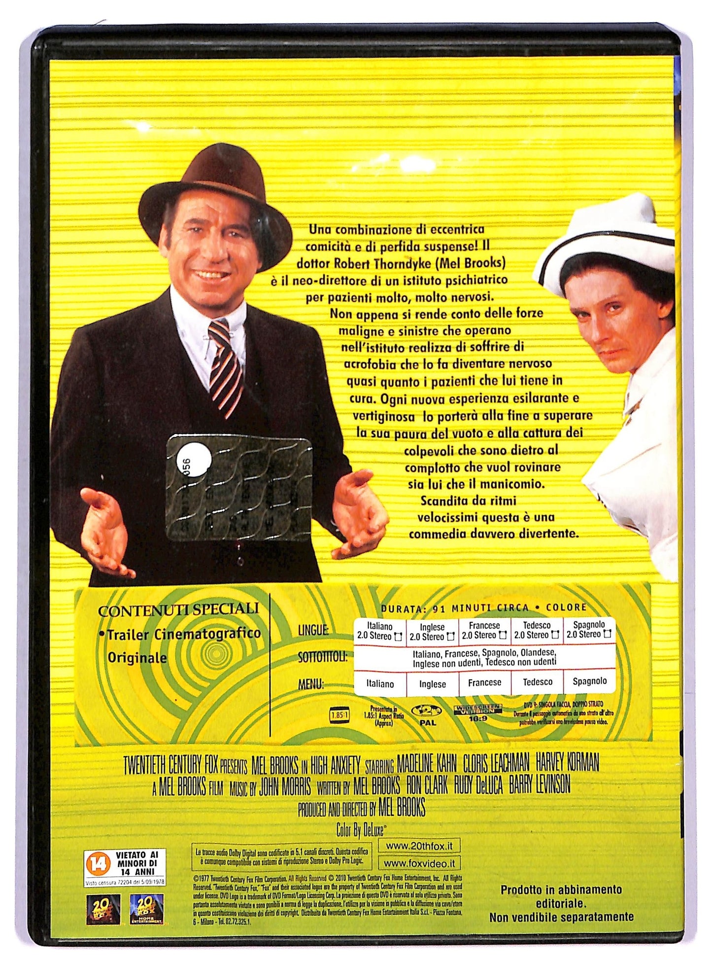 EBOND Alta Tensione EDITORIALE DVD D790637