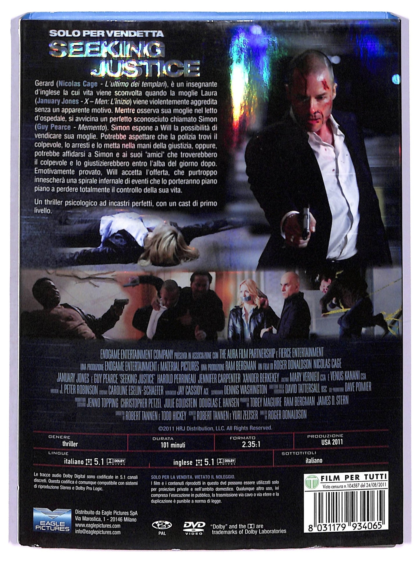 EBOND Solo Per Vendetta - Seeking Justice DVD D790646