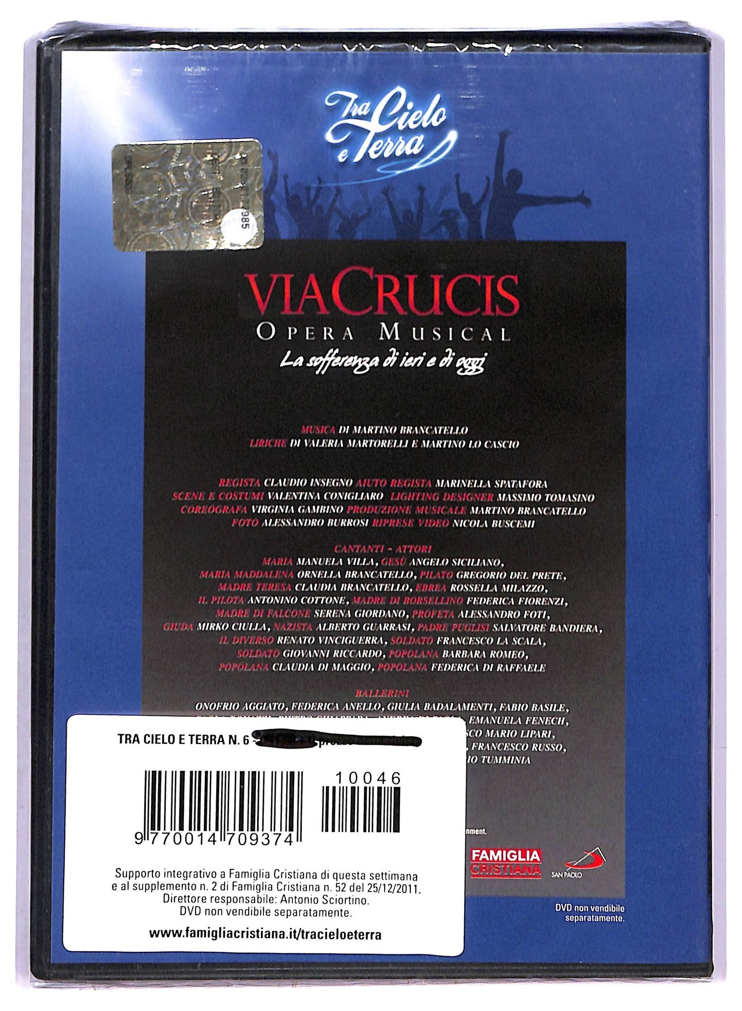 EBOND Via Crucis Opera Musical La Sofferenza D Ieri e Di Oggi EDITORIALE DVD D790653