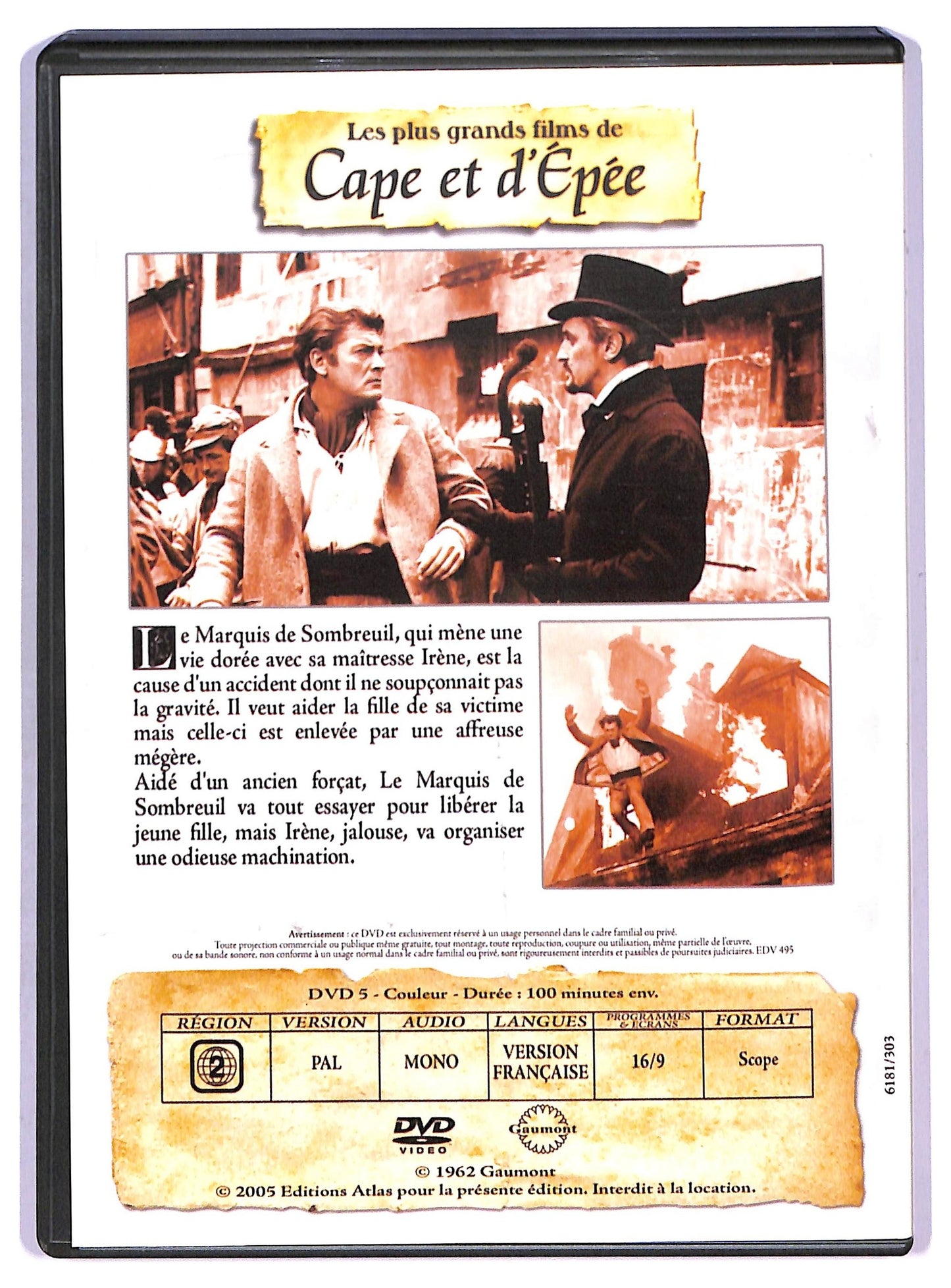 EBOND Le Mysteres De Paris EDITORIALE DVD D790725