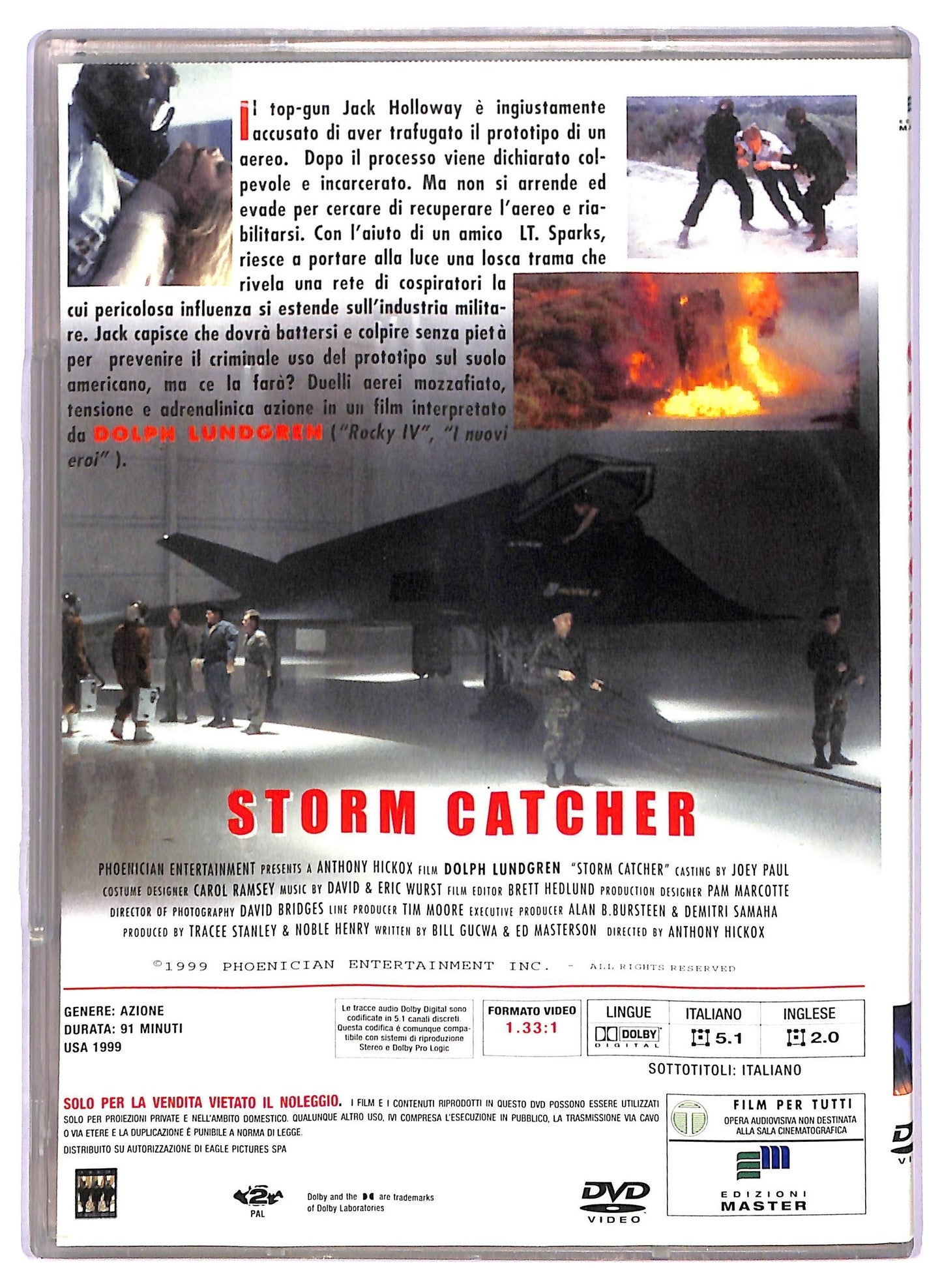 EBOND Storm Catcher  EDITORIALE  DVD D790729
