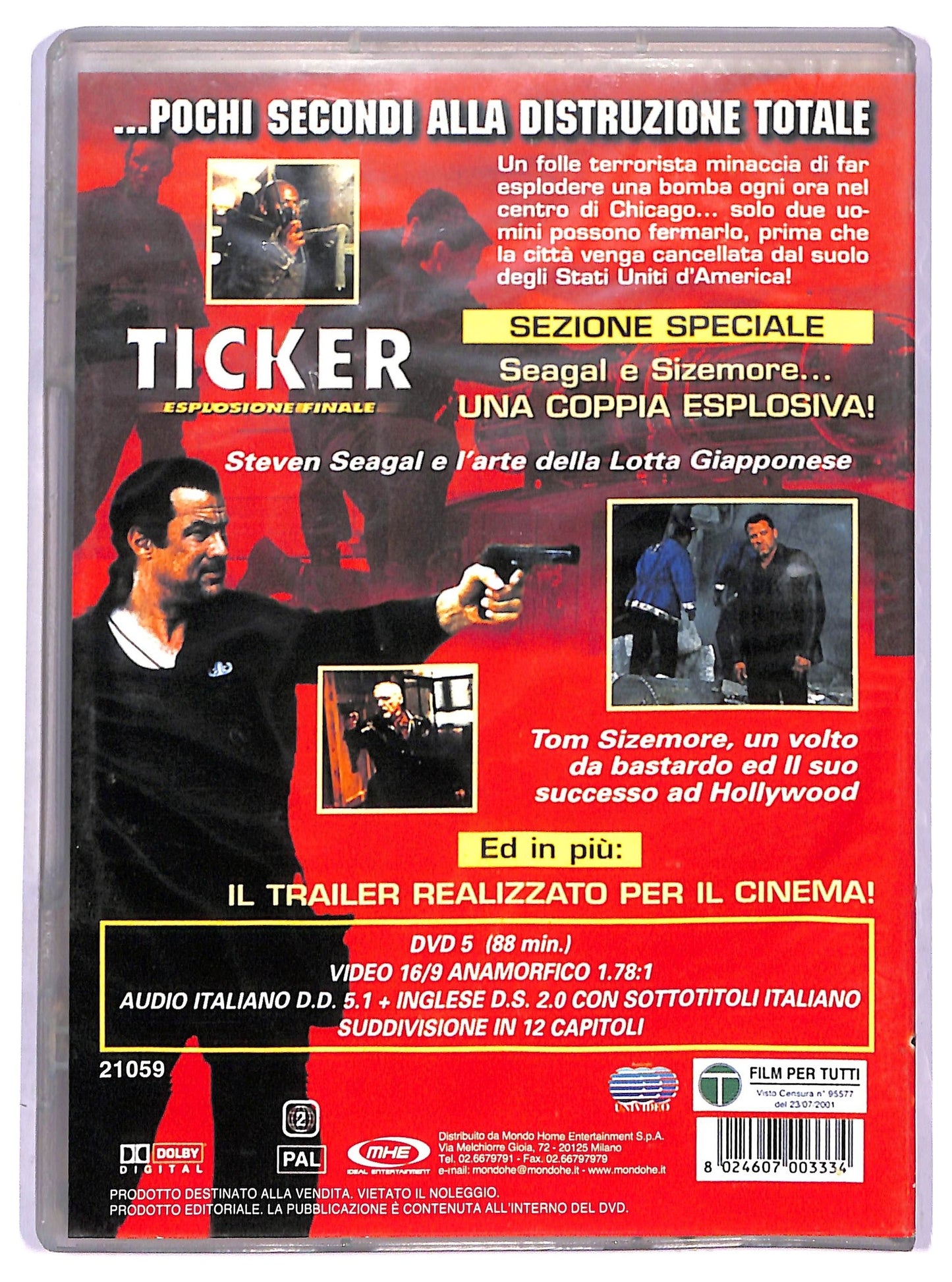 EBOND ticker - esplosione finale DVD D790759