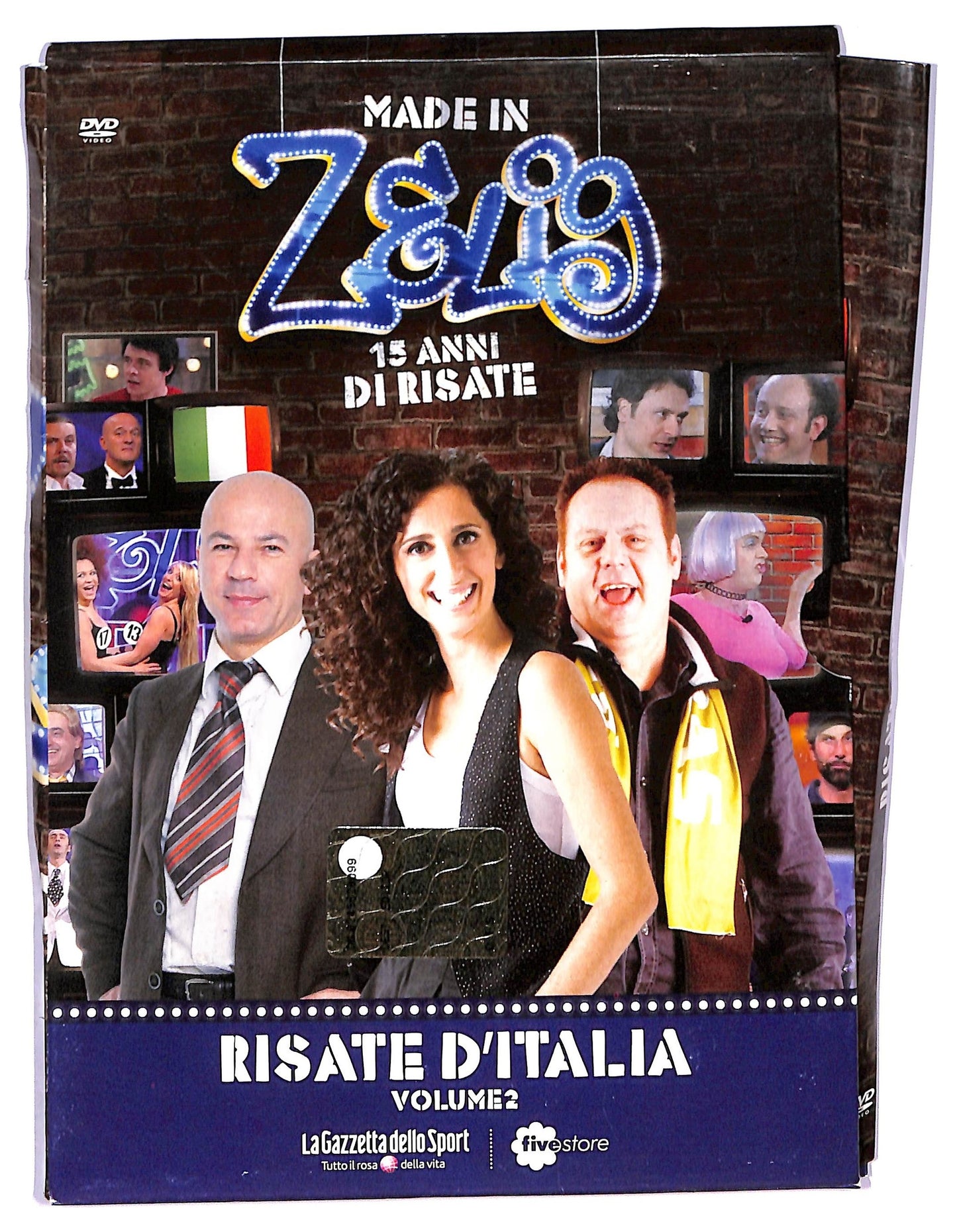 EBOND zelig 15 anni di risate- risate d'italia EDITORIALE DVD D790803