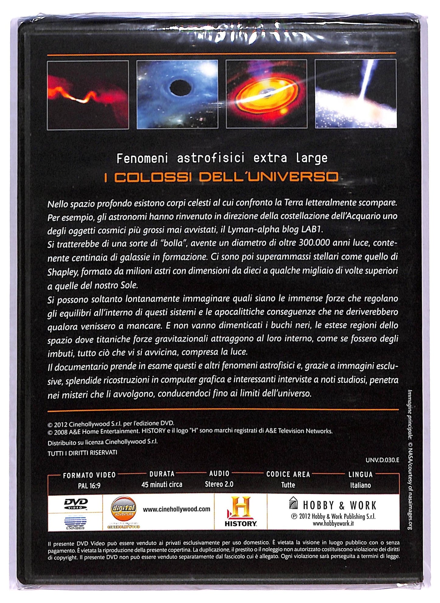 EBOND History Spazio -  I Colossi Dell'universo  DVD Editoriale D790825