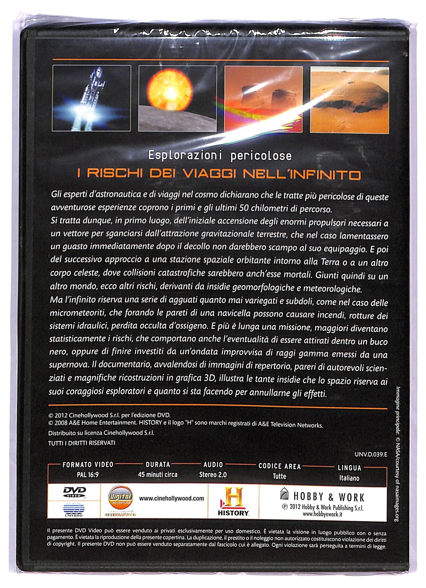 EBOND Spazio Esplorazioni Pericolose EDITORIALE DVD D790833