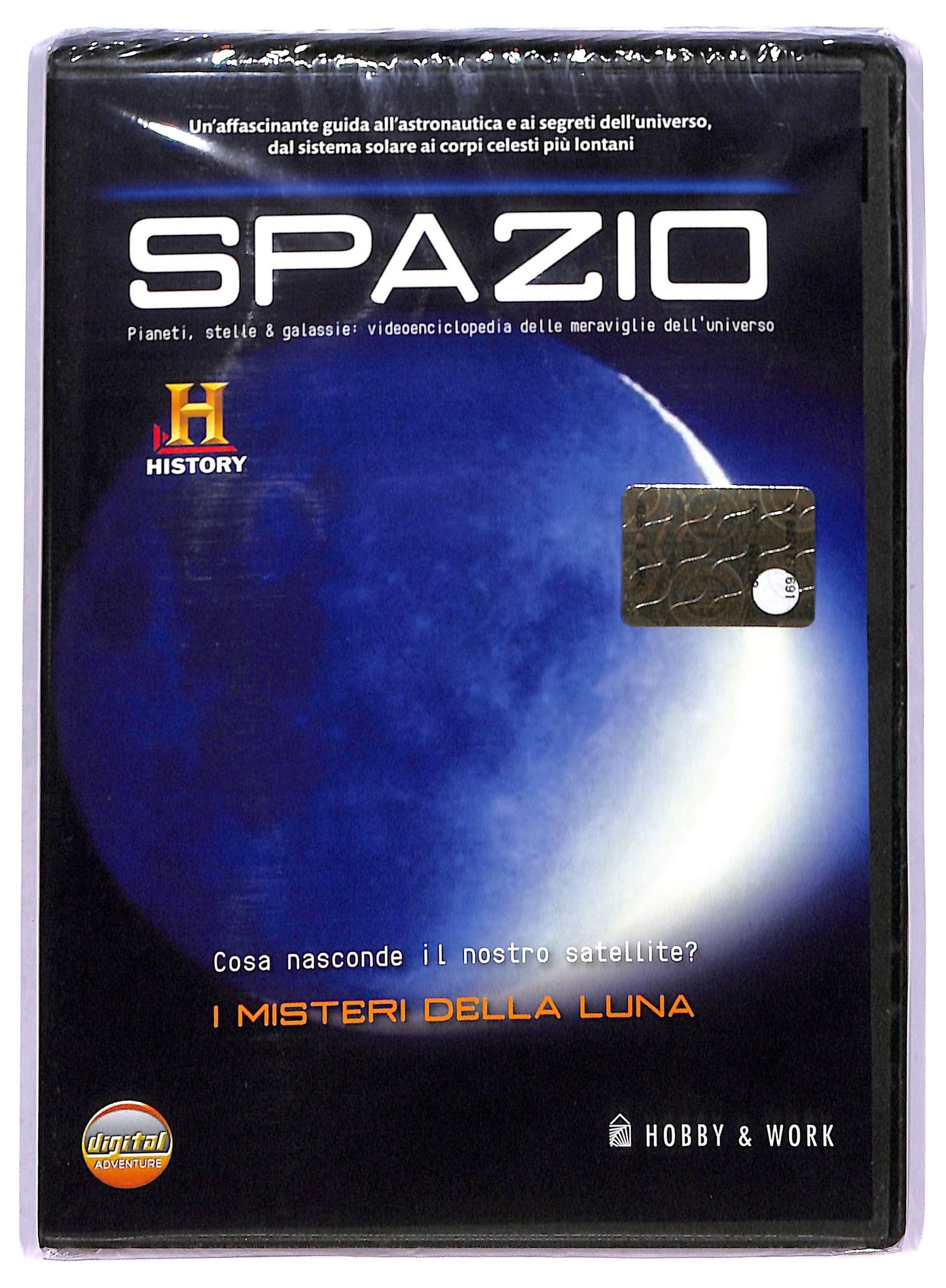 EBOND I misteri della Luna - Spazio History - Cosa nasconde il nostro satellite? - Editoriale Hobby & Work DVD D790840
