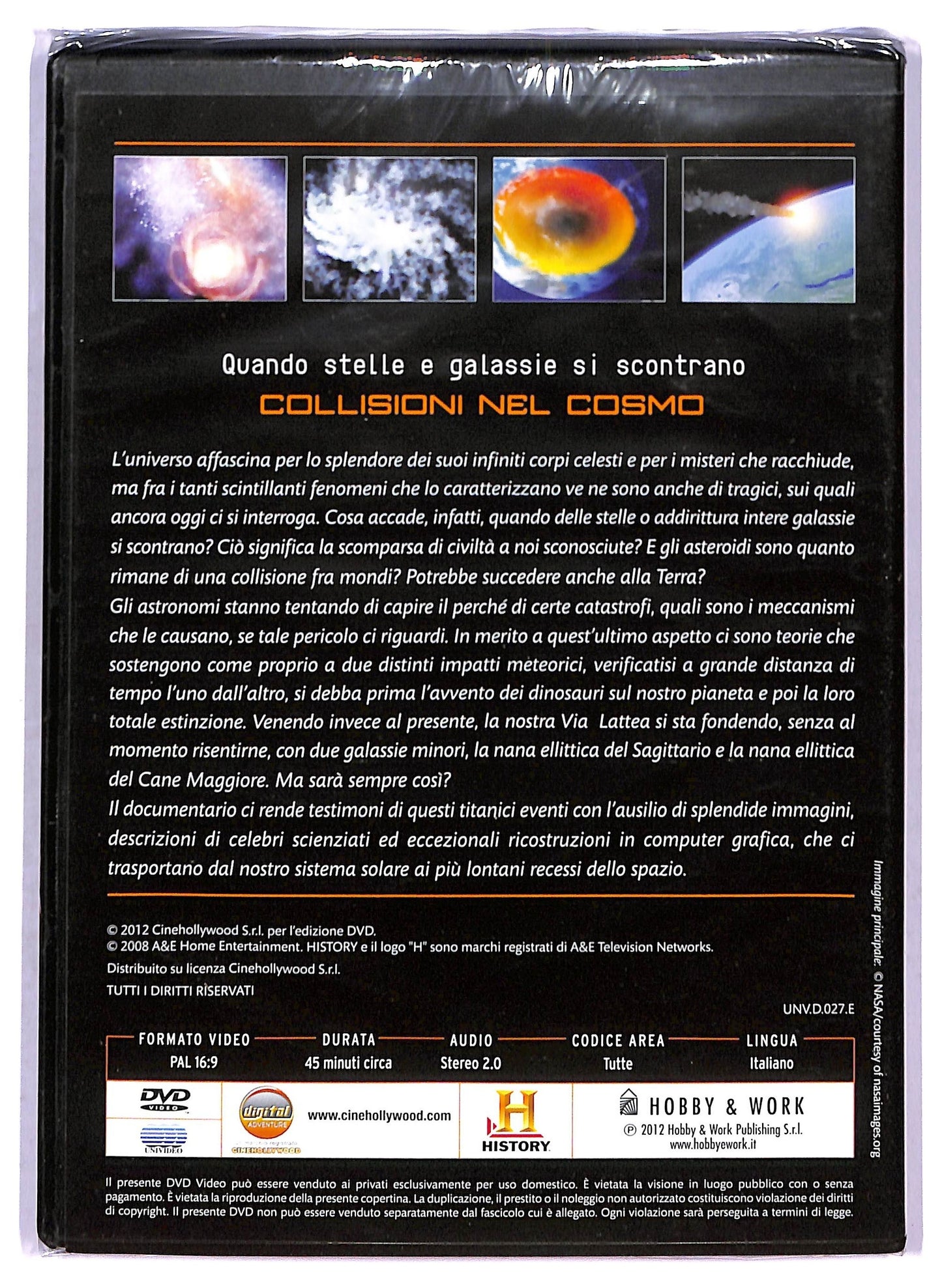 EBOND Spazio - Collisioni Nel Cosmo EDITORIALE DVD D790903