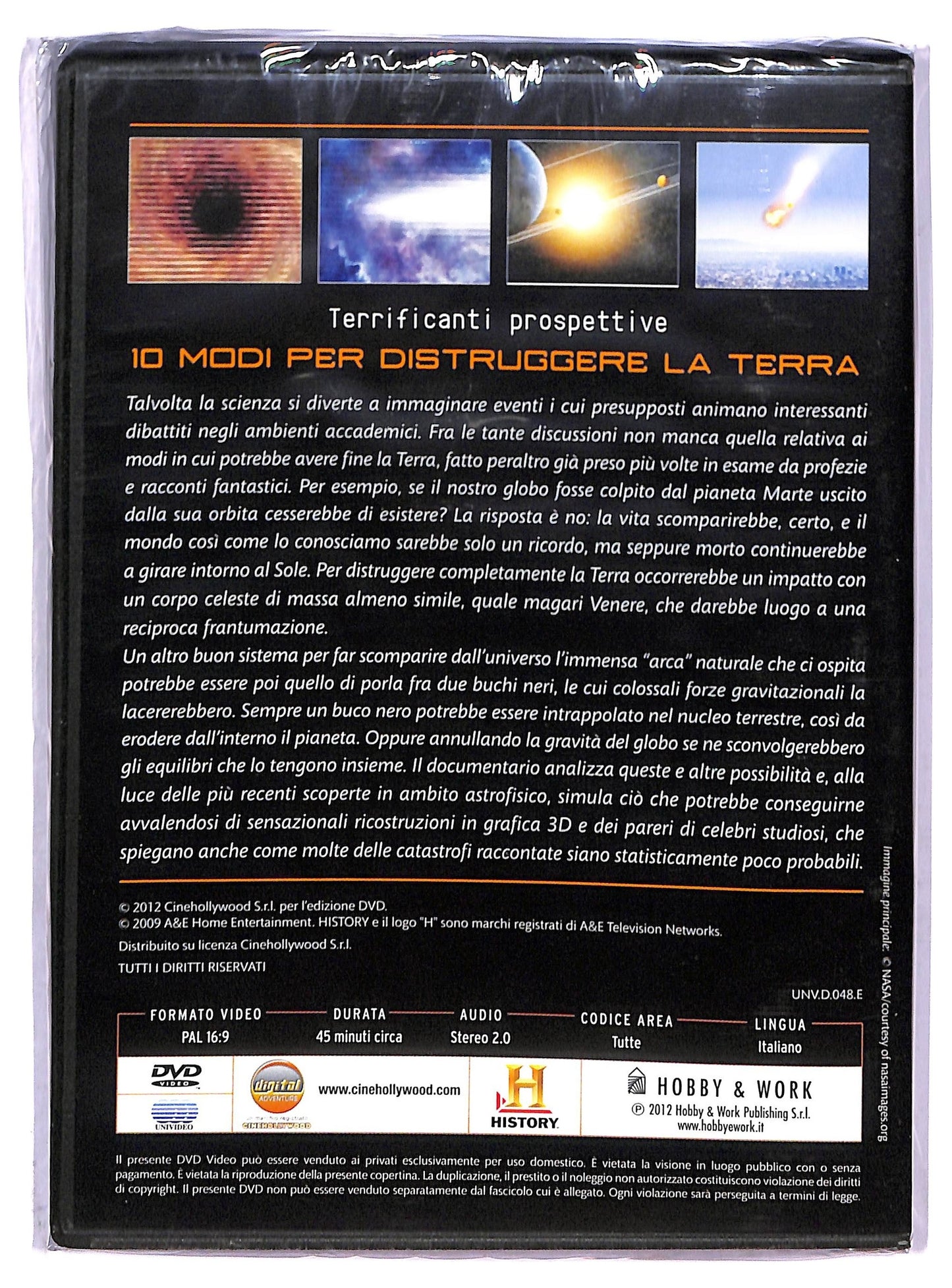 EBOND Spazio - Terrificanti Prospettive 10 Modi Per Distrugere La Terra EDITORIALE DVD D790907