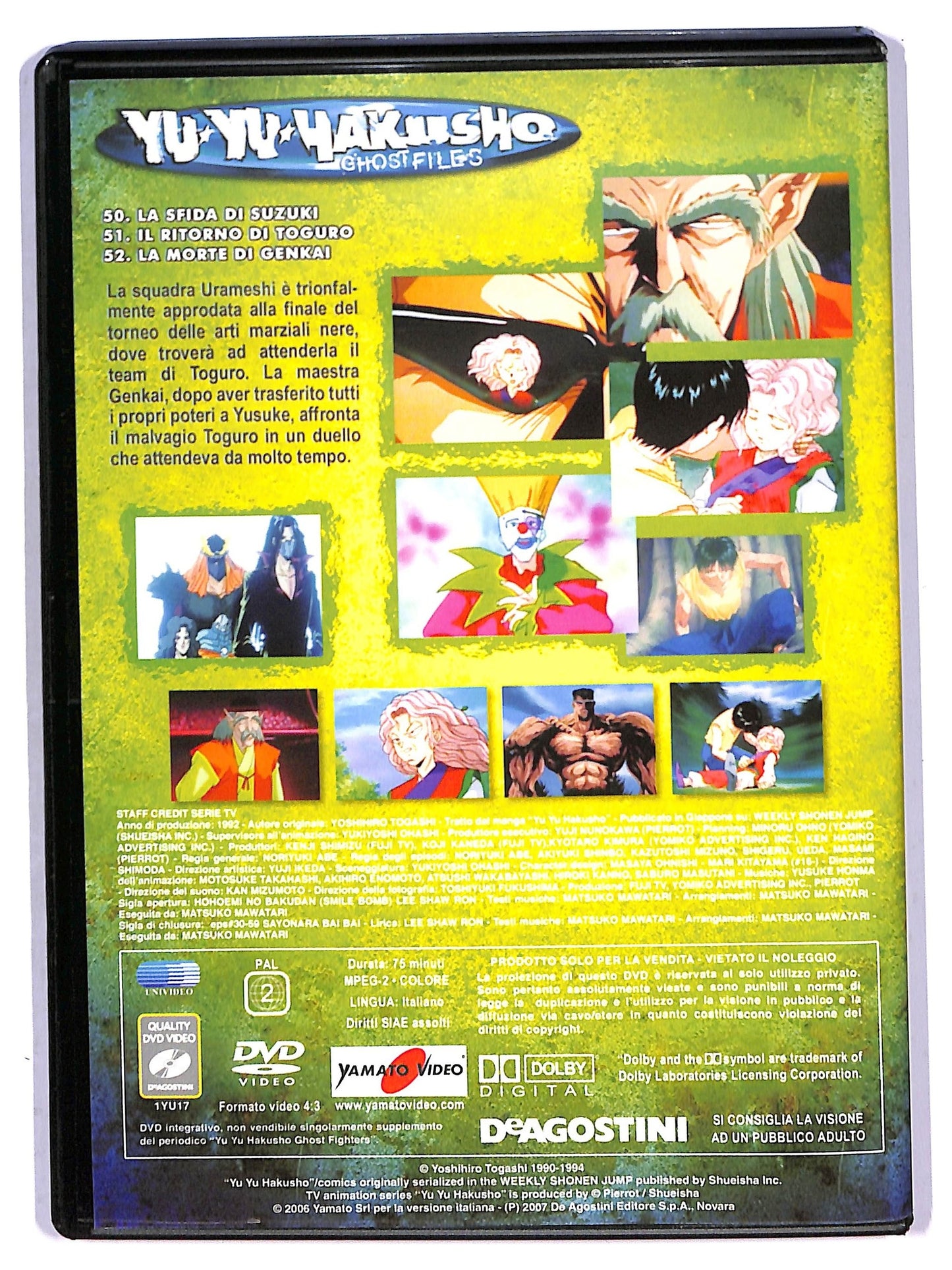 EBOND Yu Yu Hakusho Ghost Files Volume 17 EDITORIALE DVD D790913