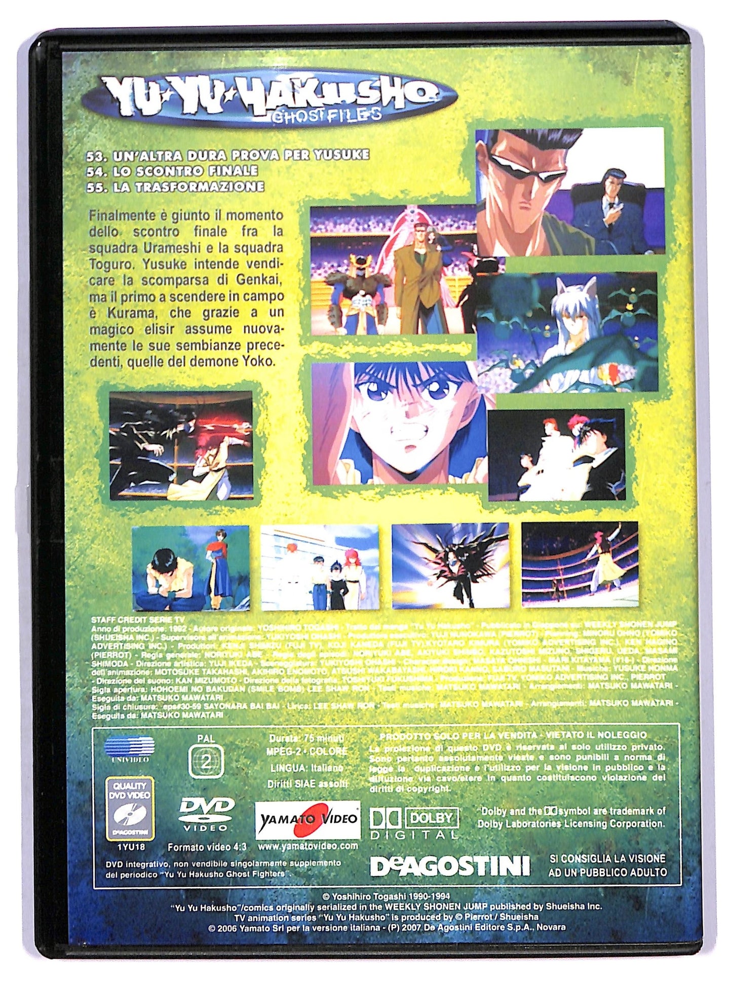 EBOND Yu Yu Hakusho Ghost Files Volume 18 EDITORIALE DVD D790914