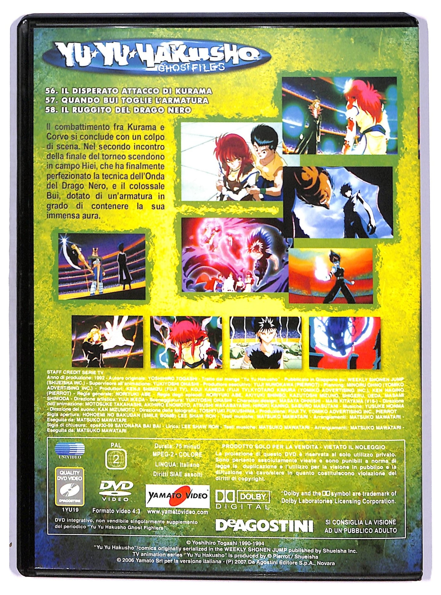 EBOND Yu Yu Hakusho Ghost Files Volume 19 EDITORIALE DVD D790916