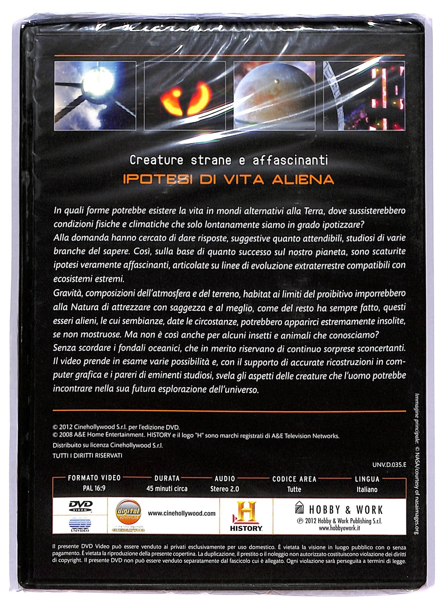 EBOND Spazio - Ipotesi Di Vita Aliena EDITORIALE DVD D790920