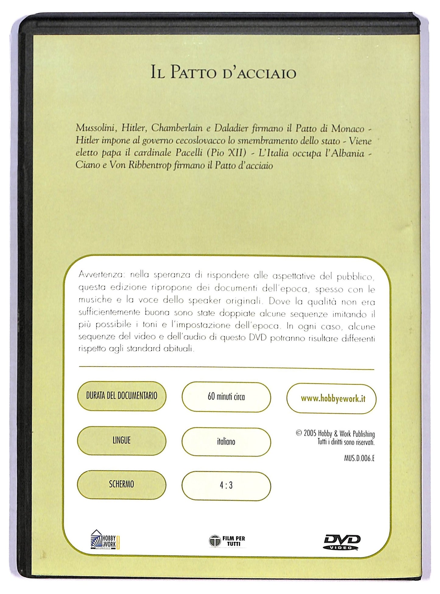 EBOND il patto d'acciaio  EDITORIALE DVD D790937