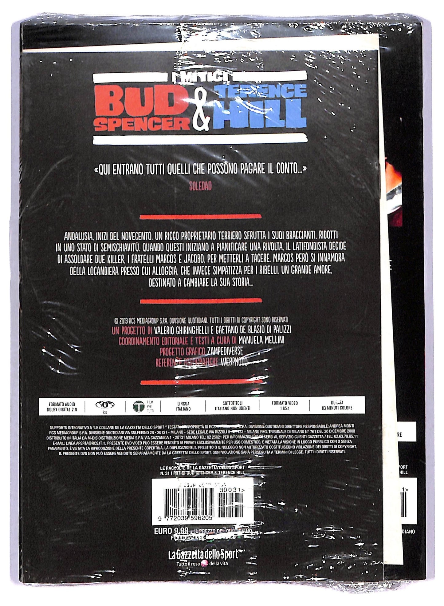 EBOND La Collera Del Vento EDITORIALE DVD D790945