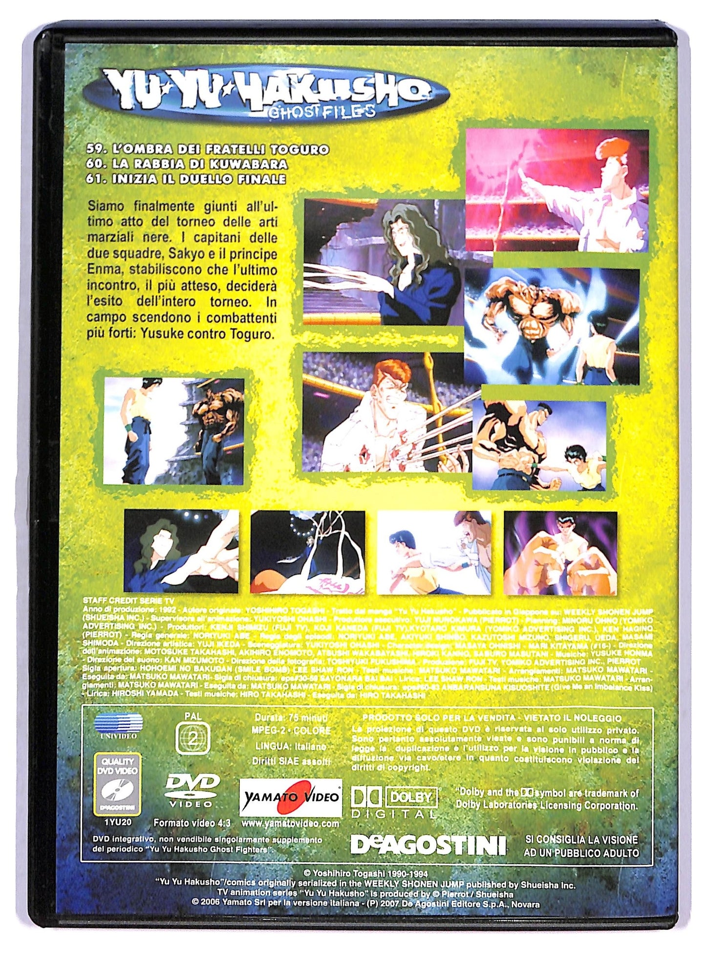 EBOND Yu Yu Hakusho Vol. 20 EDITORIALE DVD D790947