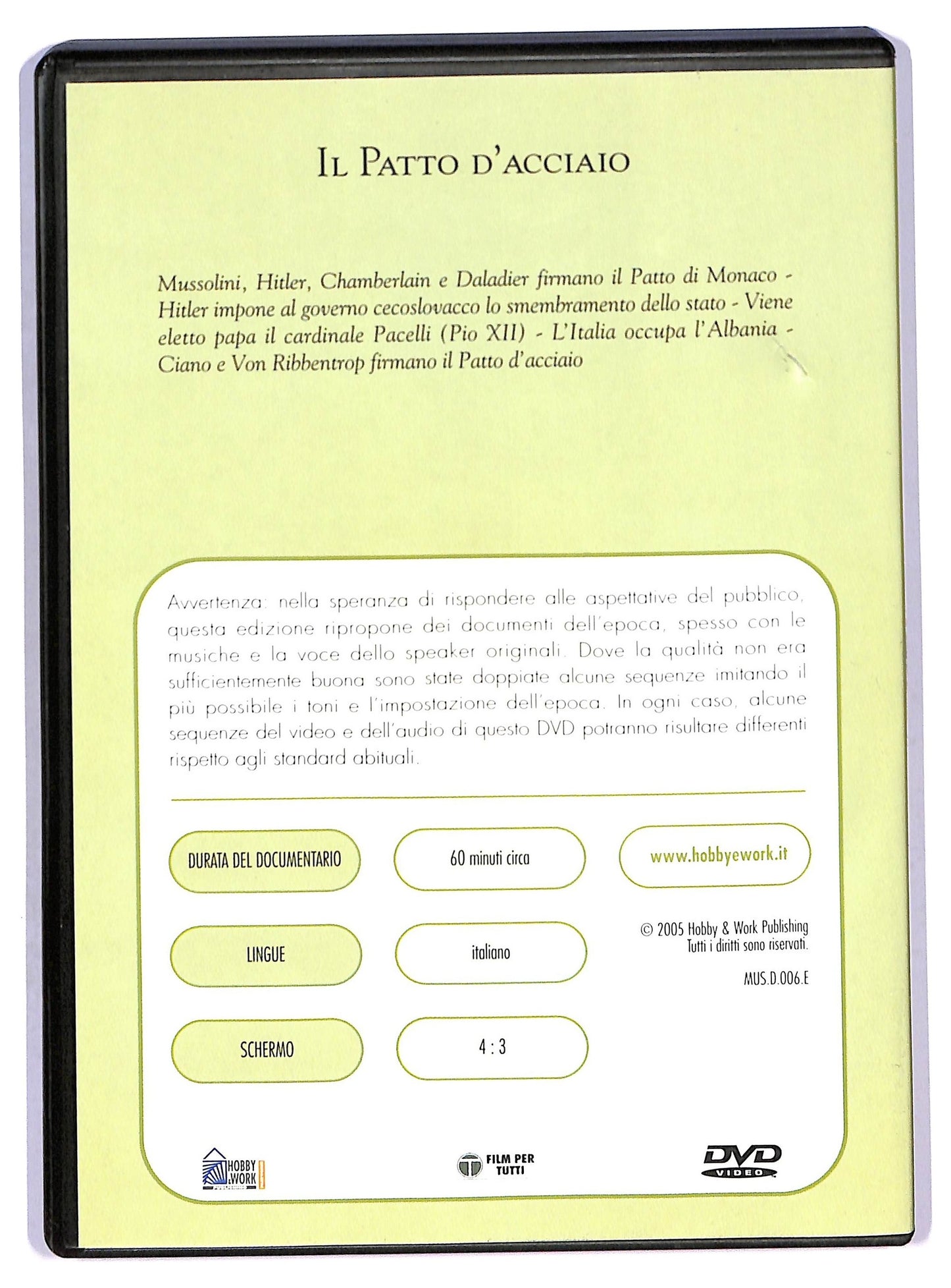 EBOND il patto d'acciaio  EDITORIALE DVD D790953