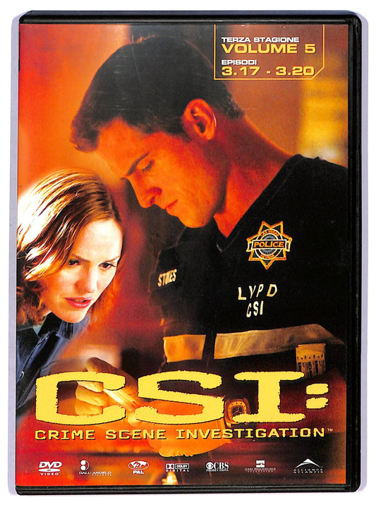 EBOND CSI: Terza Stagione Vol.5 Epis. 3.17 a 3.20 VEDITORIALE DVD D791027