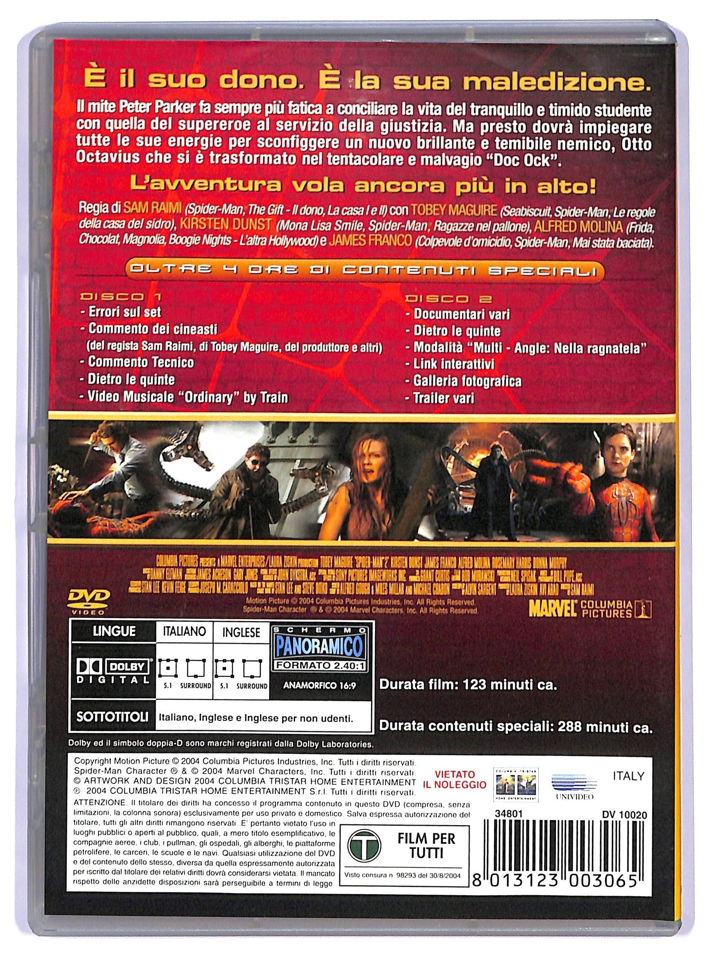 EBOND Spider-Man 2 (2 dischi) DVD D791050