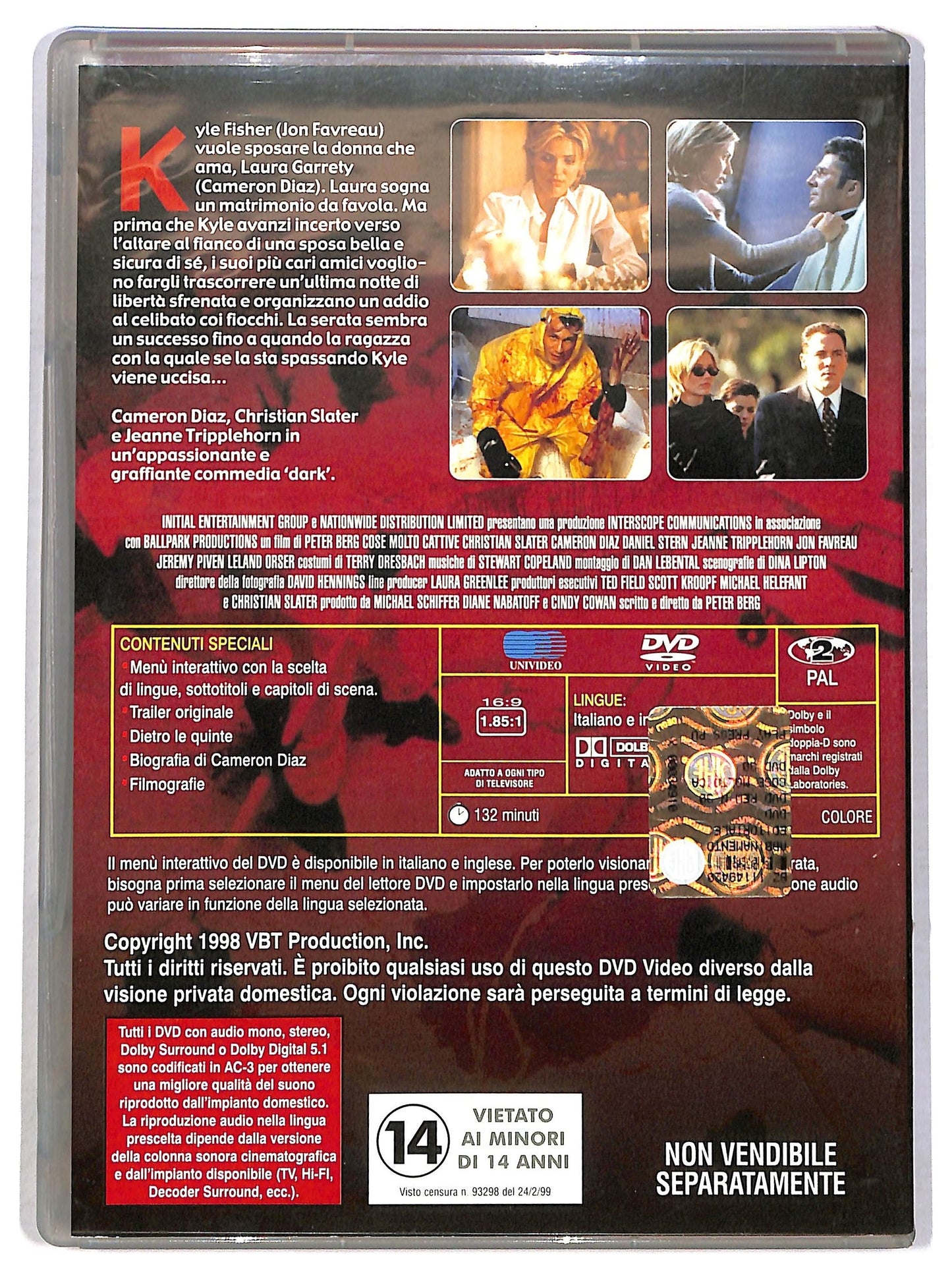EBOND Cose molto cattive  EDITORIALE DVD D791218