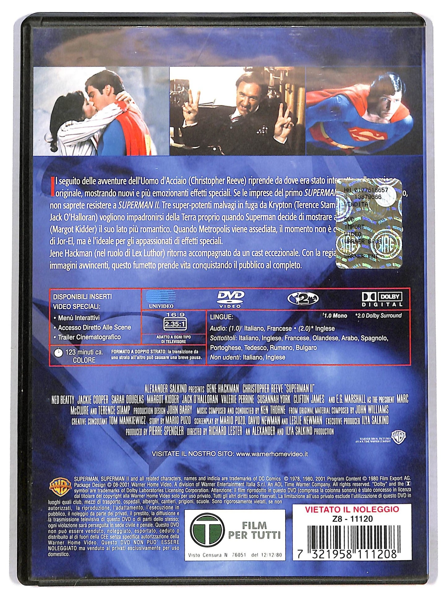 EBOND Superman 2  DVD D791320