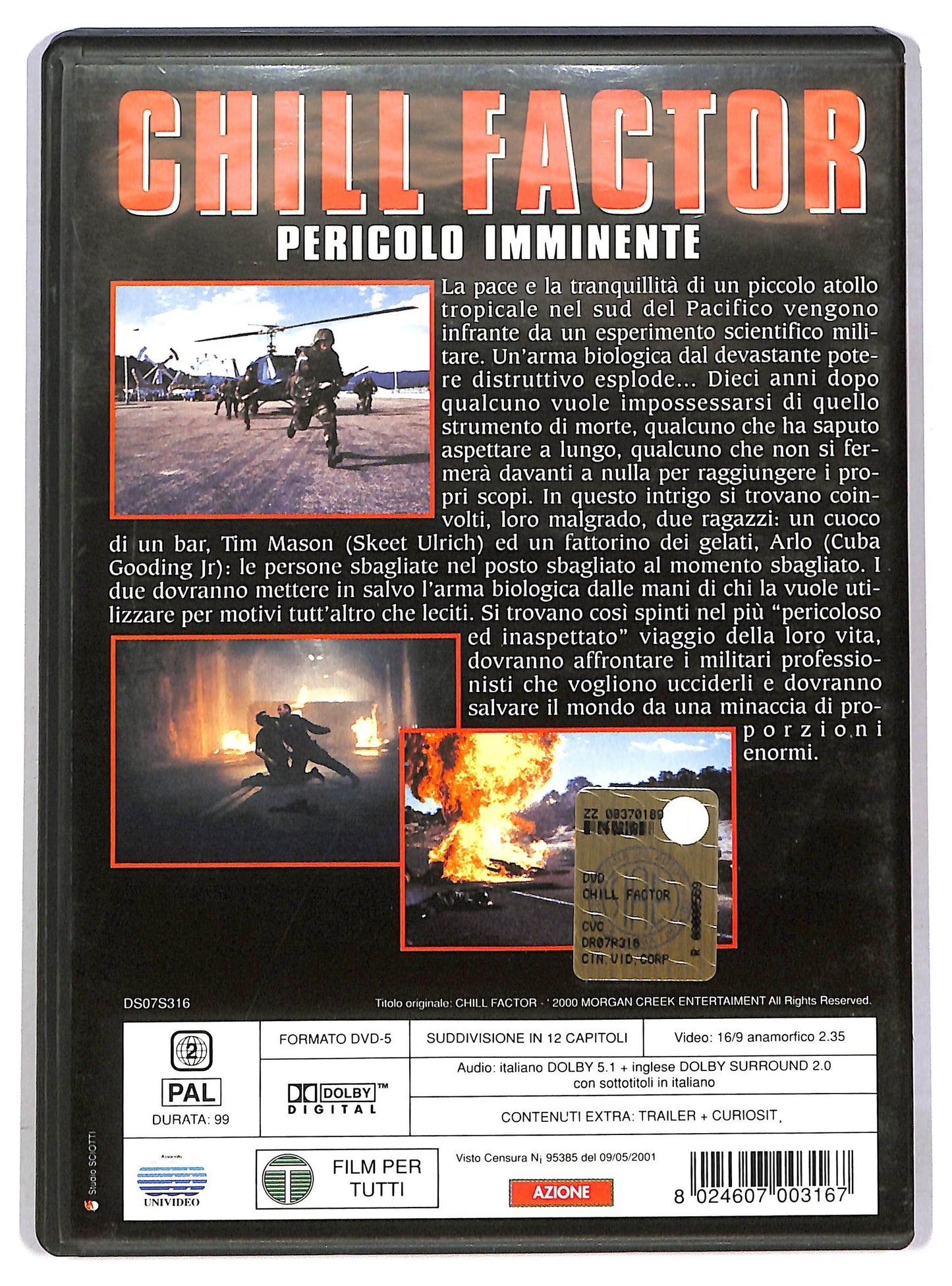 EBOND Chill Factor - Pericolo Imminente DVD D791357