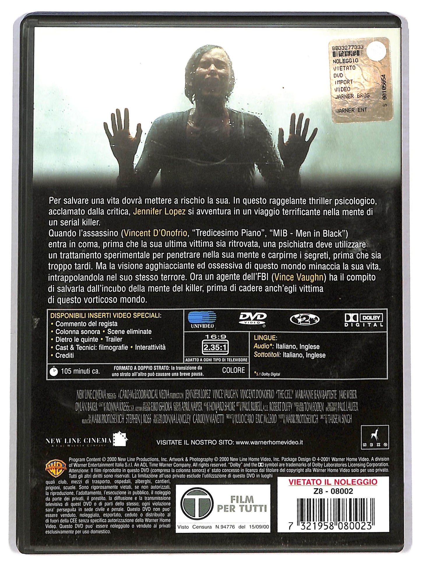 EBOND The Cell - La cellula DVD D791403