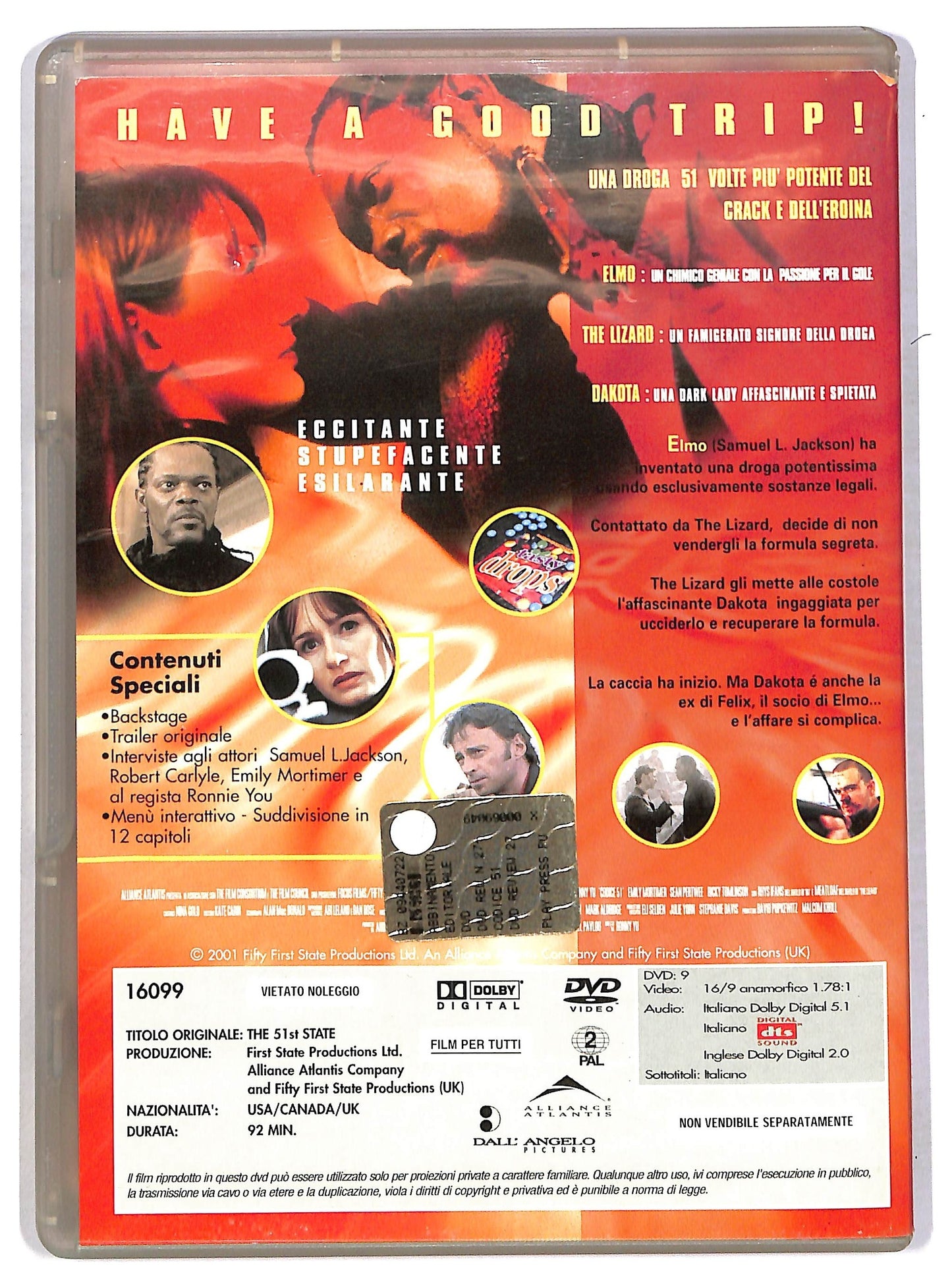 EBOND Codice 51  EDITORIALE  DVD D791422