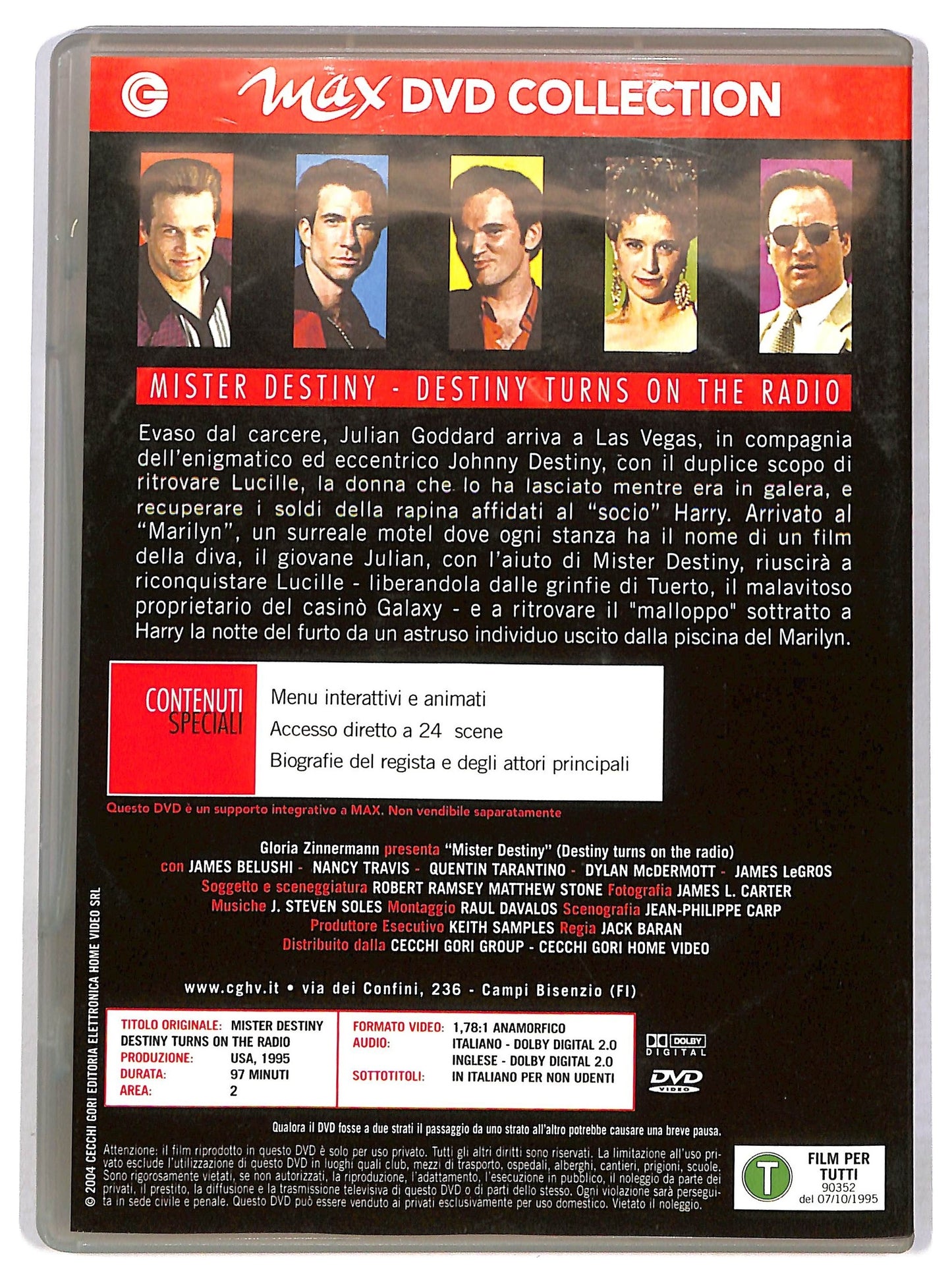EBOND Mister Destiny  EDITORIALE DVD D791434