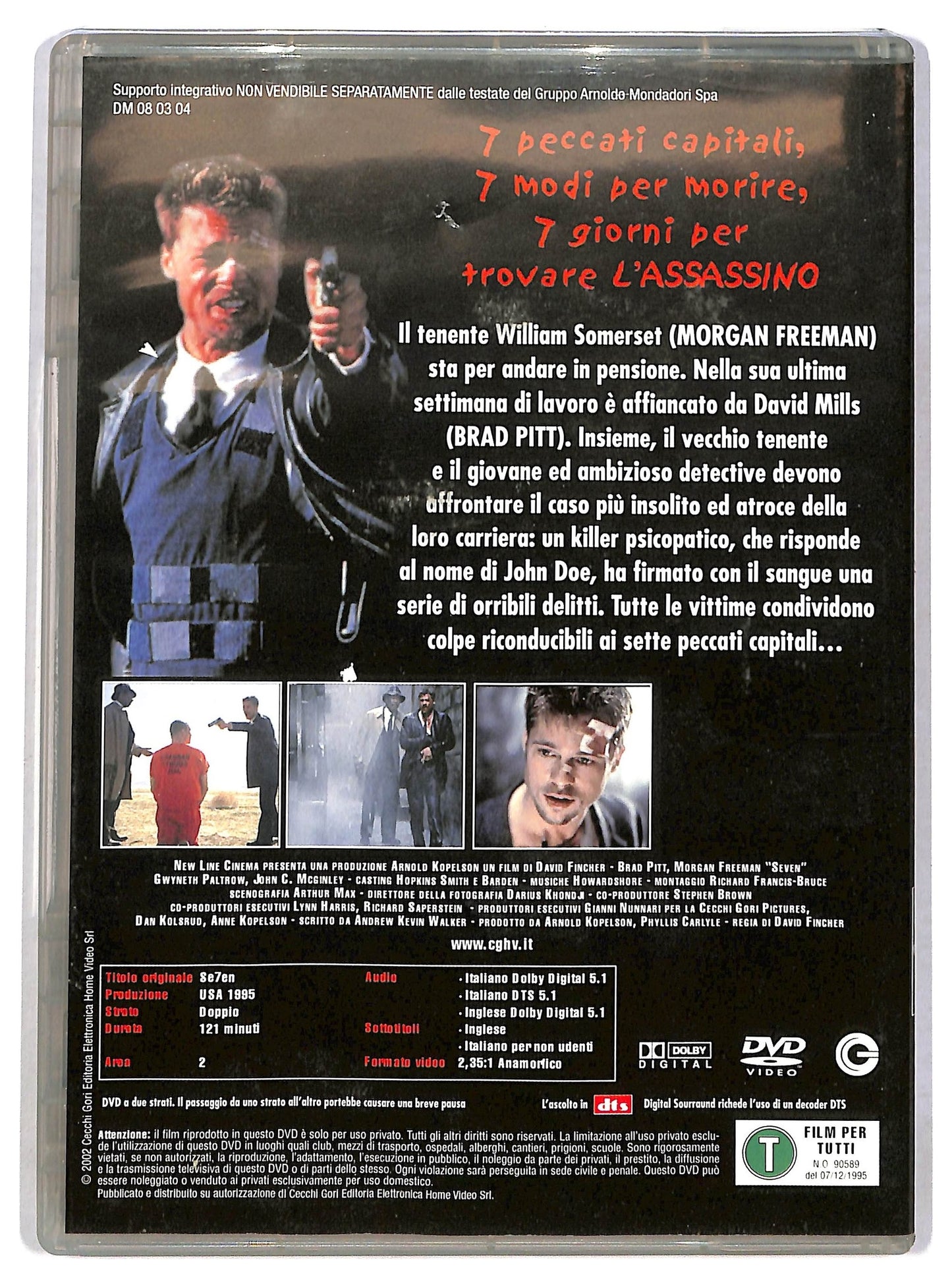 EBOND Seven EDITORIALE DVD D791519