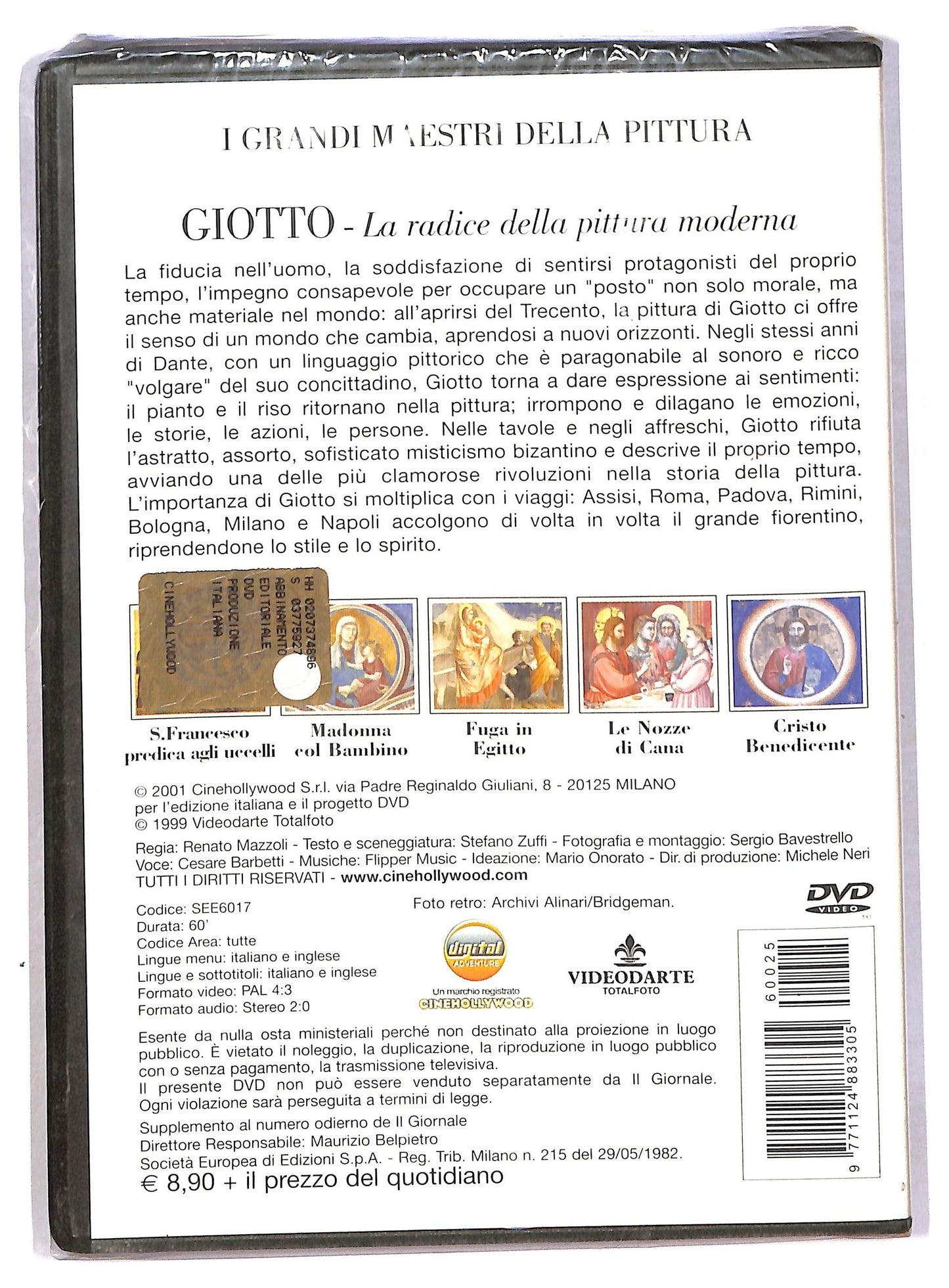 EBOND Giotto La Radice Della Pittura Moderna DVD  Editoriale D791526