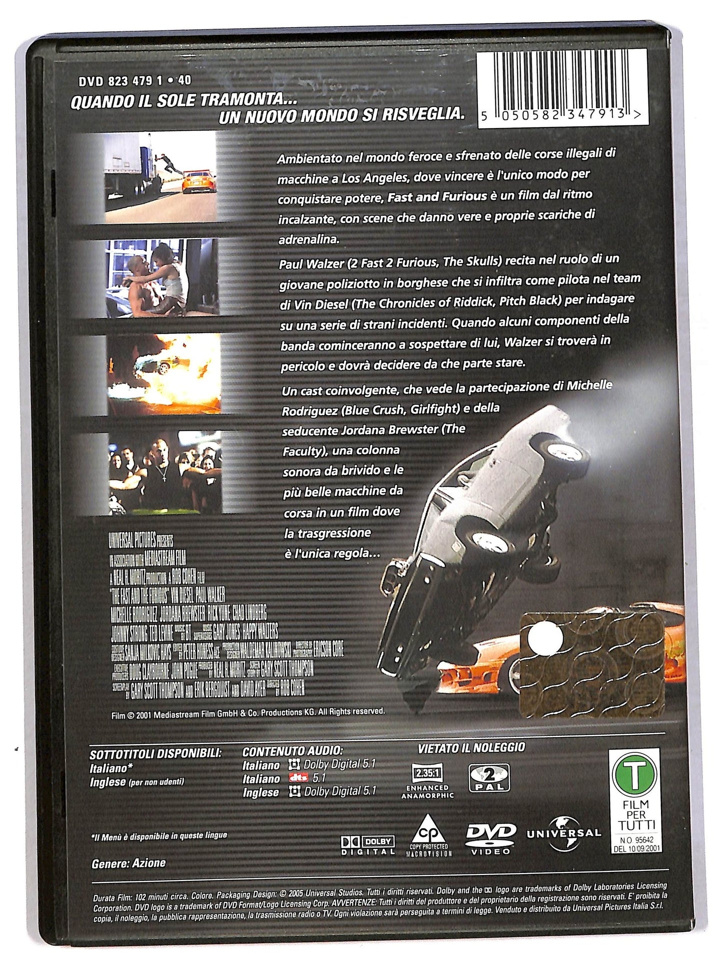 EBOND fast and furious DVD D791602