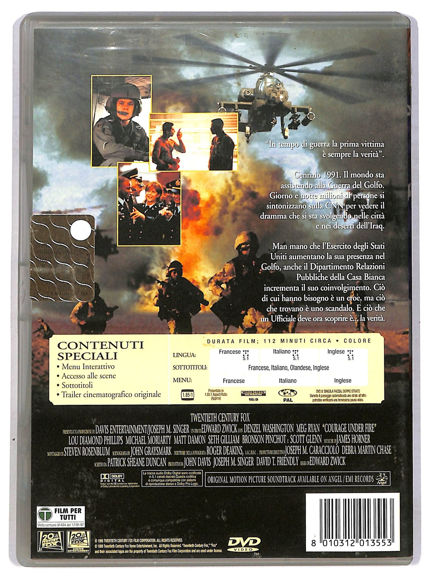 EBOND Il Coraggio della verita DVD D791616