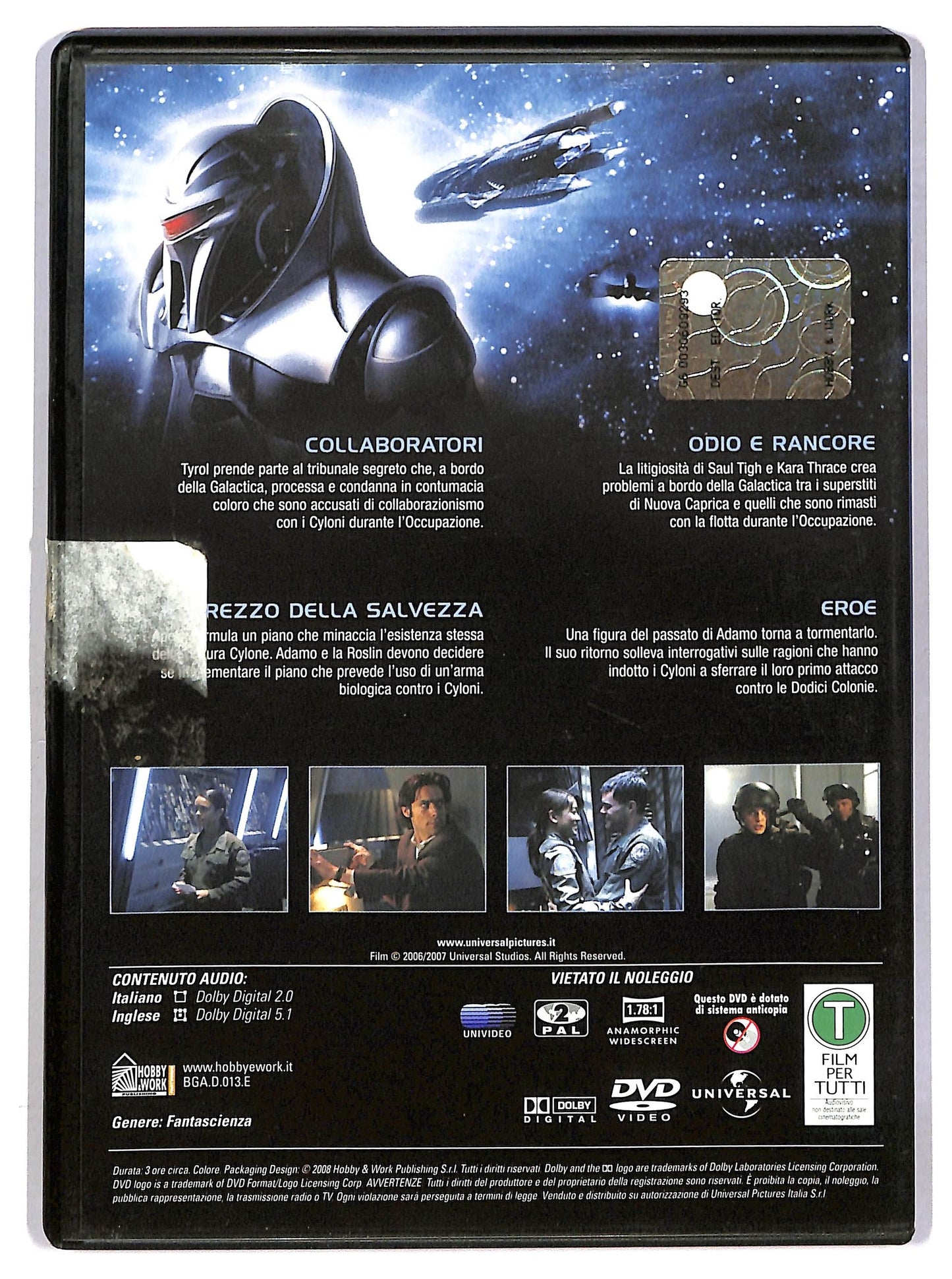 EBOND Battlestar Galactica - Stg.3 Vol.13 (Eps. 5-8) EDITORIALE DVD D791617