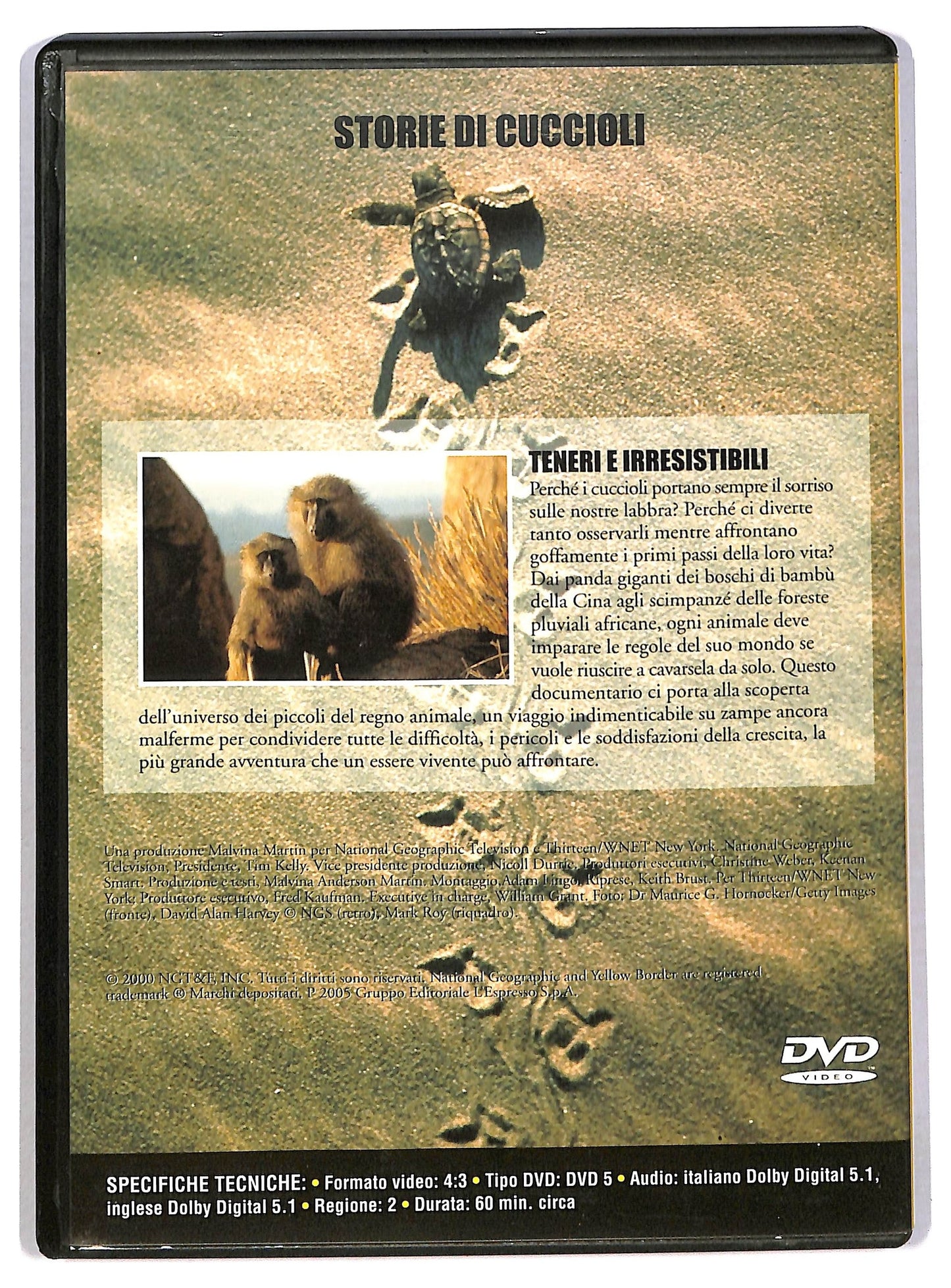 EBOND national geographic storie di cuccioli  EDITORIALE DVD D791639