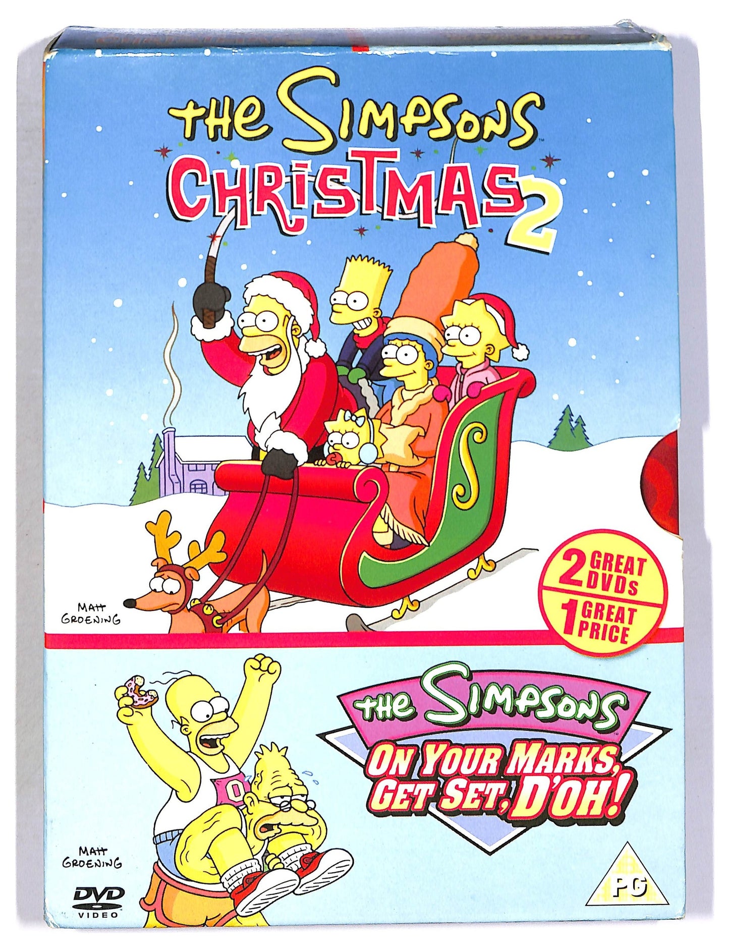 EBOND The Simpsons Christmas 2 + on your marks EDIZIONE UK DVD D791656