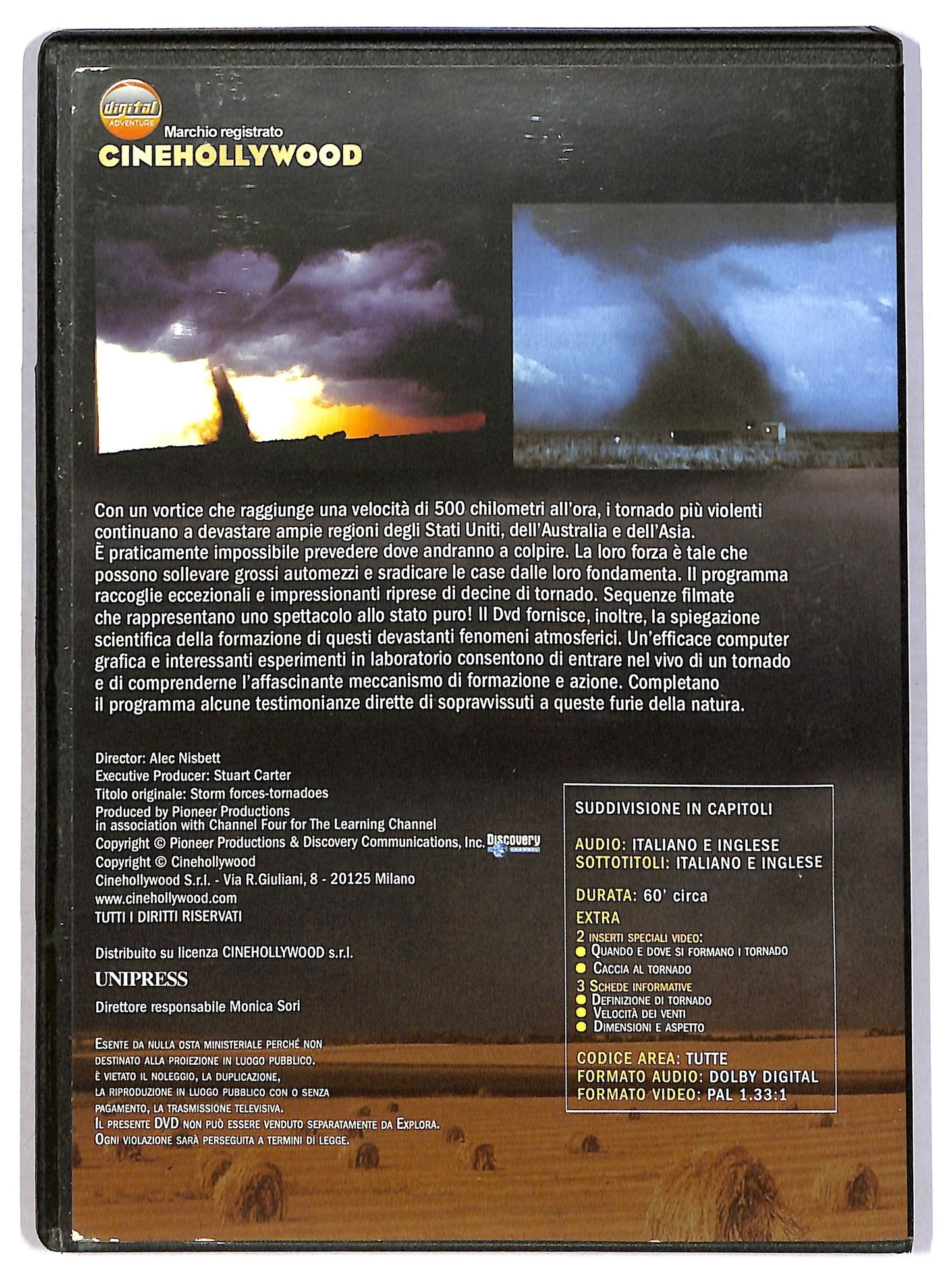 EBOND Tornado (Le Collane DVD di Explora 7)  EDITORIALE  DVD D791746