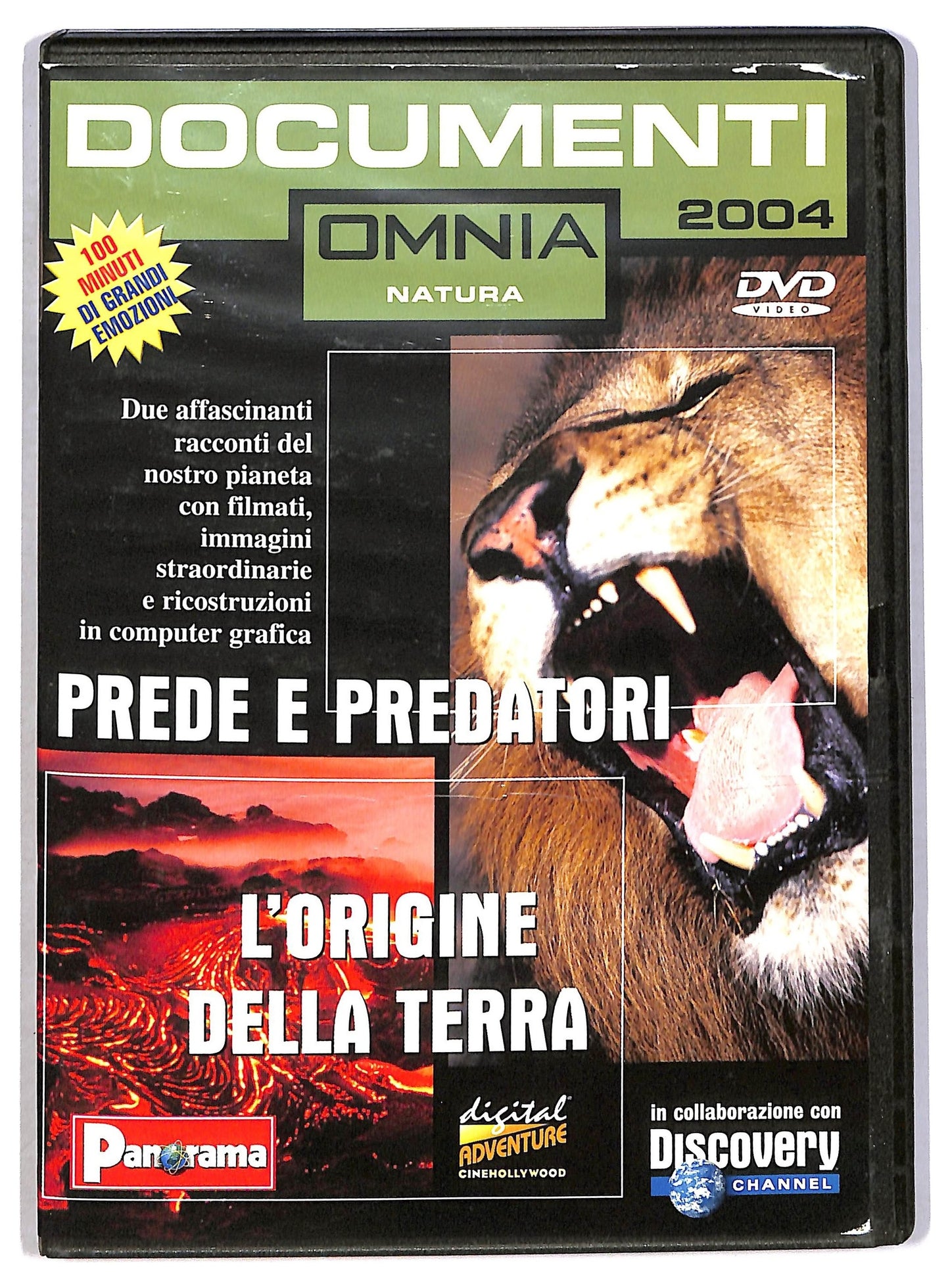 EBOND Omnia - Prede e predatori l'origine della Terra EDITORIALE DVD D791748
