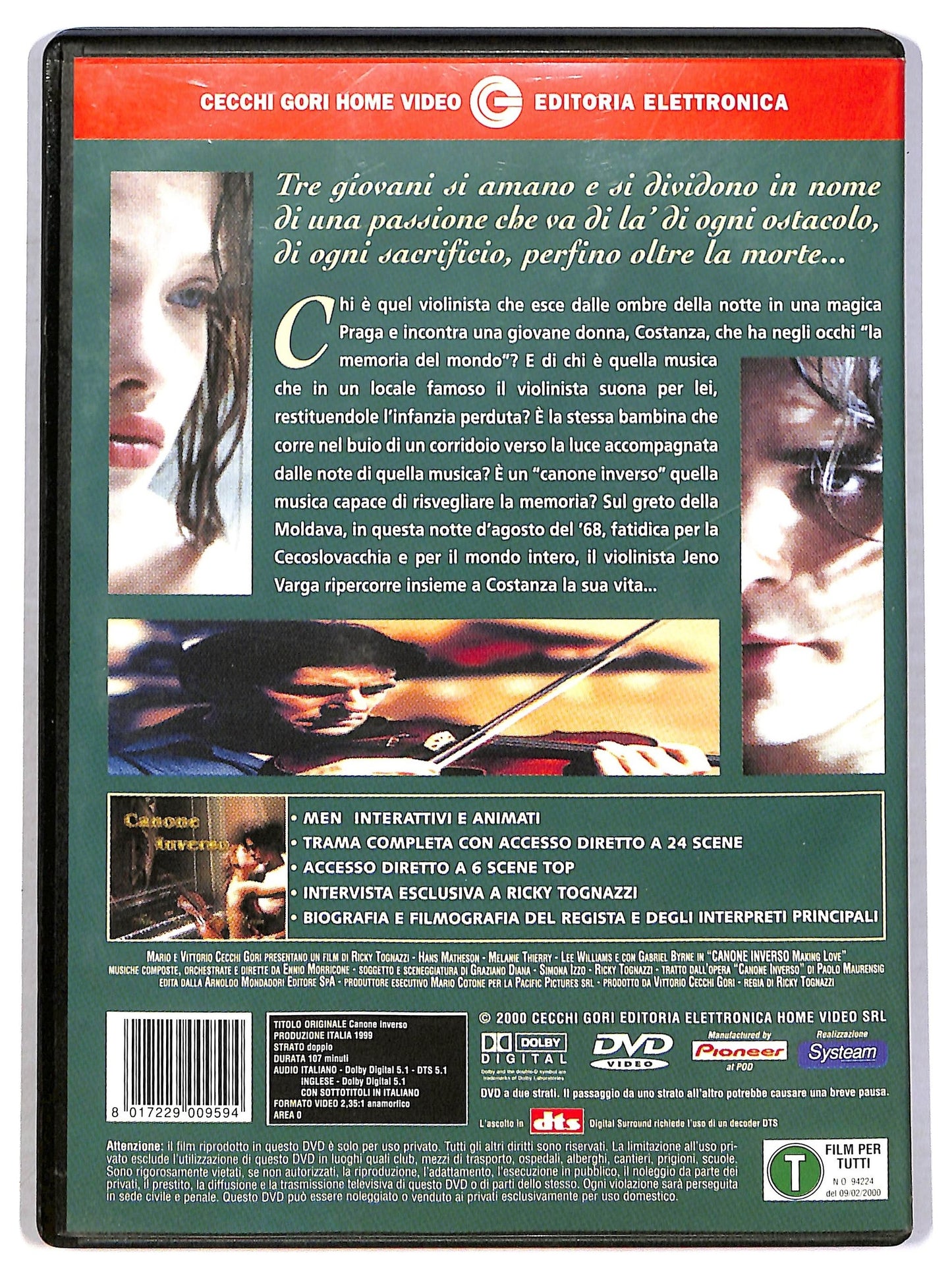 EBOND Canone inverso - Making Love DVD D791815