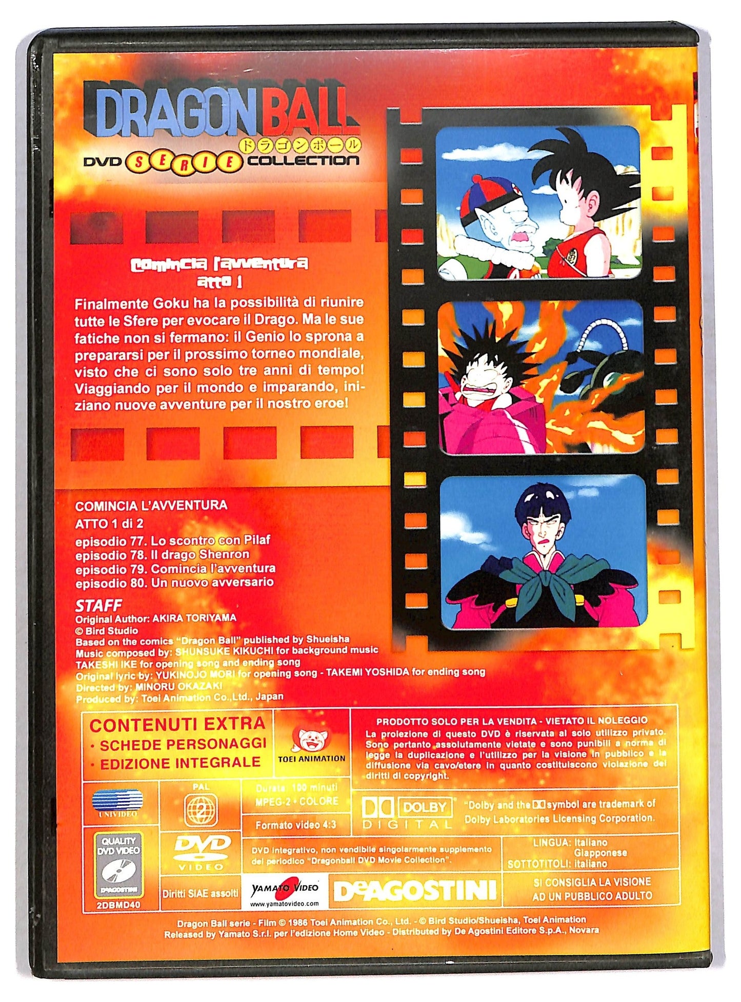 EBOND Dragonball dvd serie collection - comincia l'avventura atto 1 EDITORIALE DVD D791825